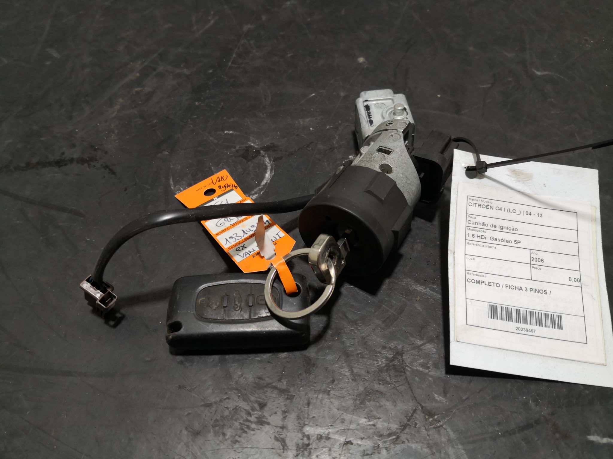 Canhão de Ignição CITROEN - ID S_99496