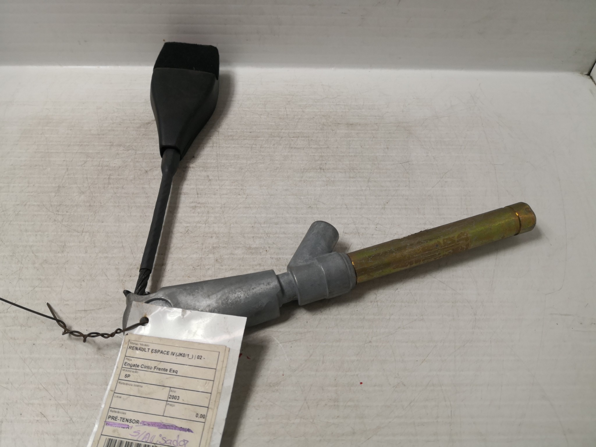 Engate Cinto Frente Esq RENAULT - ID S_45448
