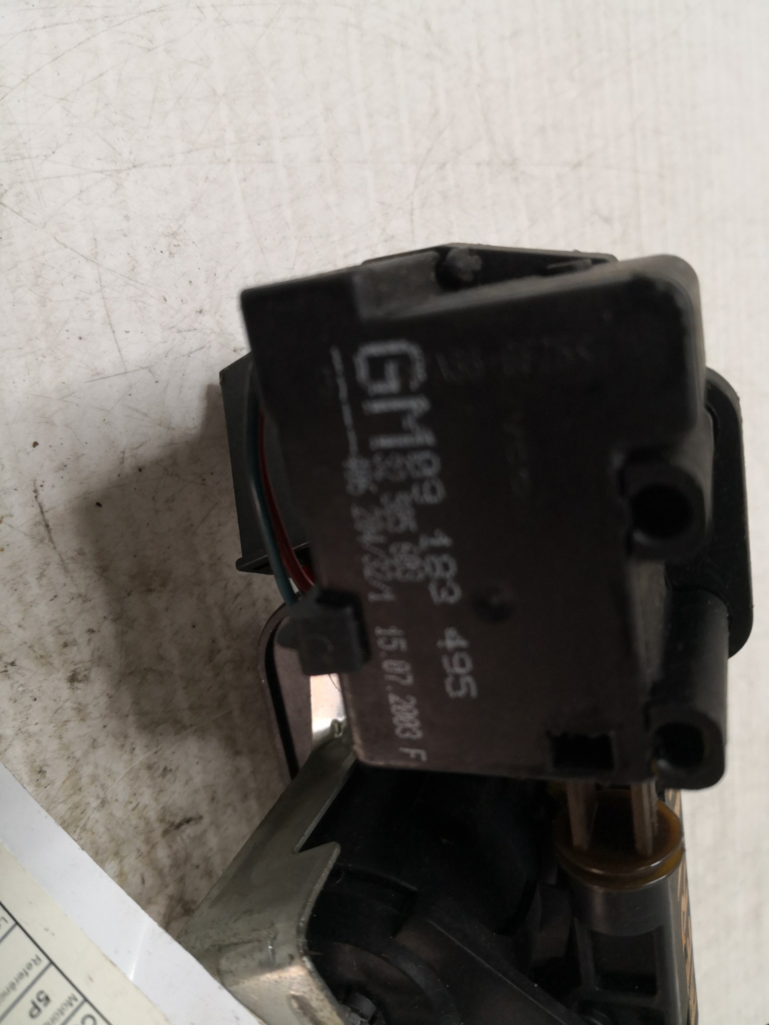 Canhão da Mala OPEL MERIVA A Veículo multiuso (X03) | 03 - 10 Imagem-2