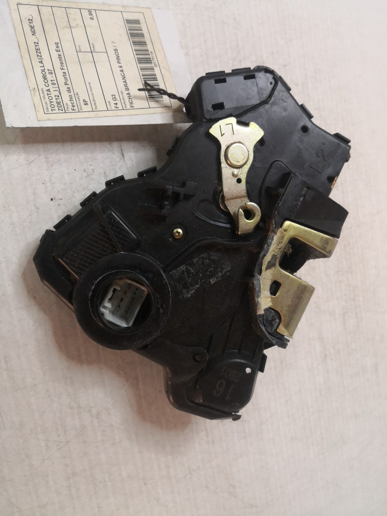 Fecho da Porta Frente Esq TOYOTA COROLLA (_E12_) | 01 - 07 Imagem-1