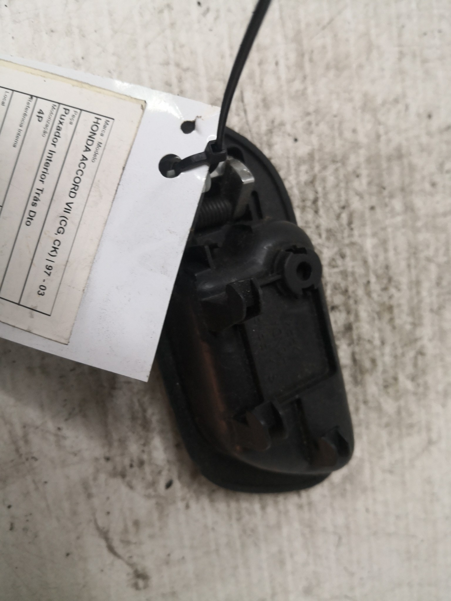 Puxador Interior Trás Dto HONDA ACCORD VI (CK, CG, CH, CF8) | 97 - 03 Imagem-1