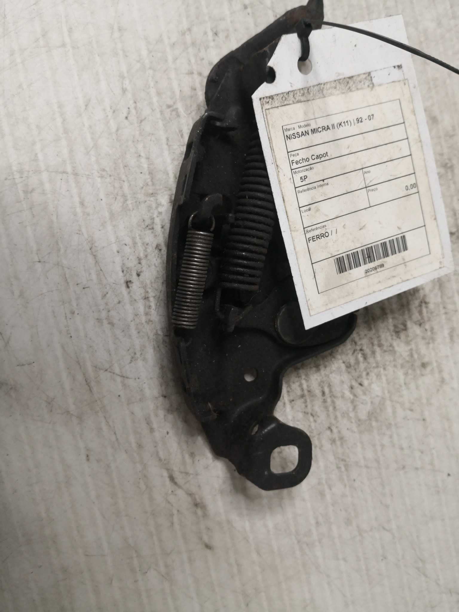 Fecho Capot NISSAN MICRA II (K11) | 92 - 07 Imagem-2