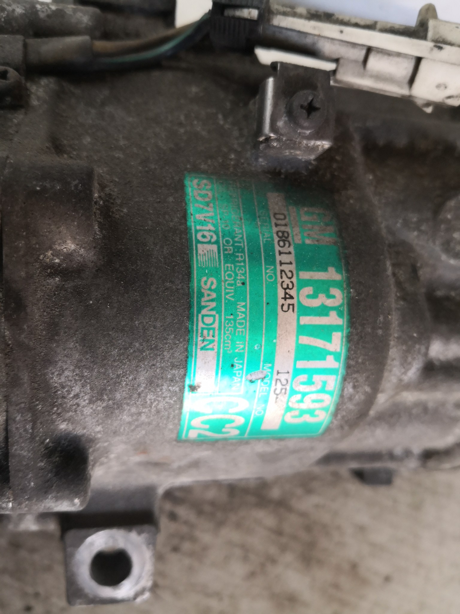 Compressor do Ar condicionado OPEL VECTRA C (Z02) | 02 - 09 Imagem-2