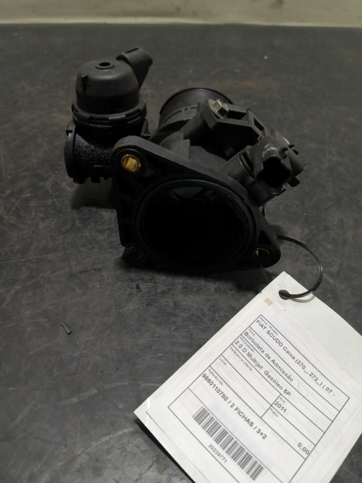 Borboleta de Admissão FIAT SCUDO Caixa (270_, 272_) | 07 -  Imagem-3