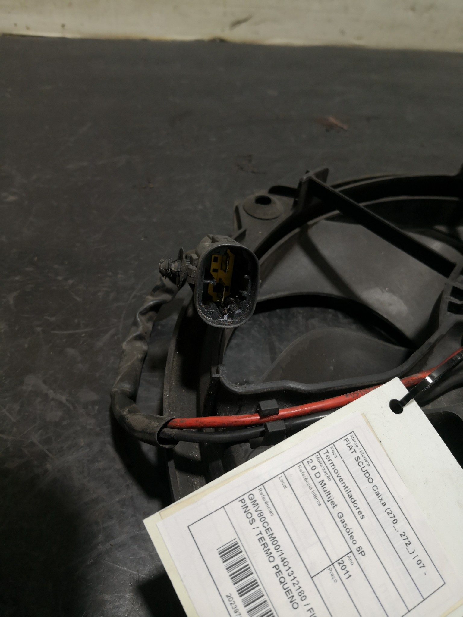 Termoventiladores FIAT SCUDO Caixa (270_, 272_) | 07 -  Imagem-1