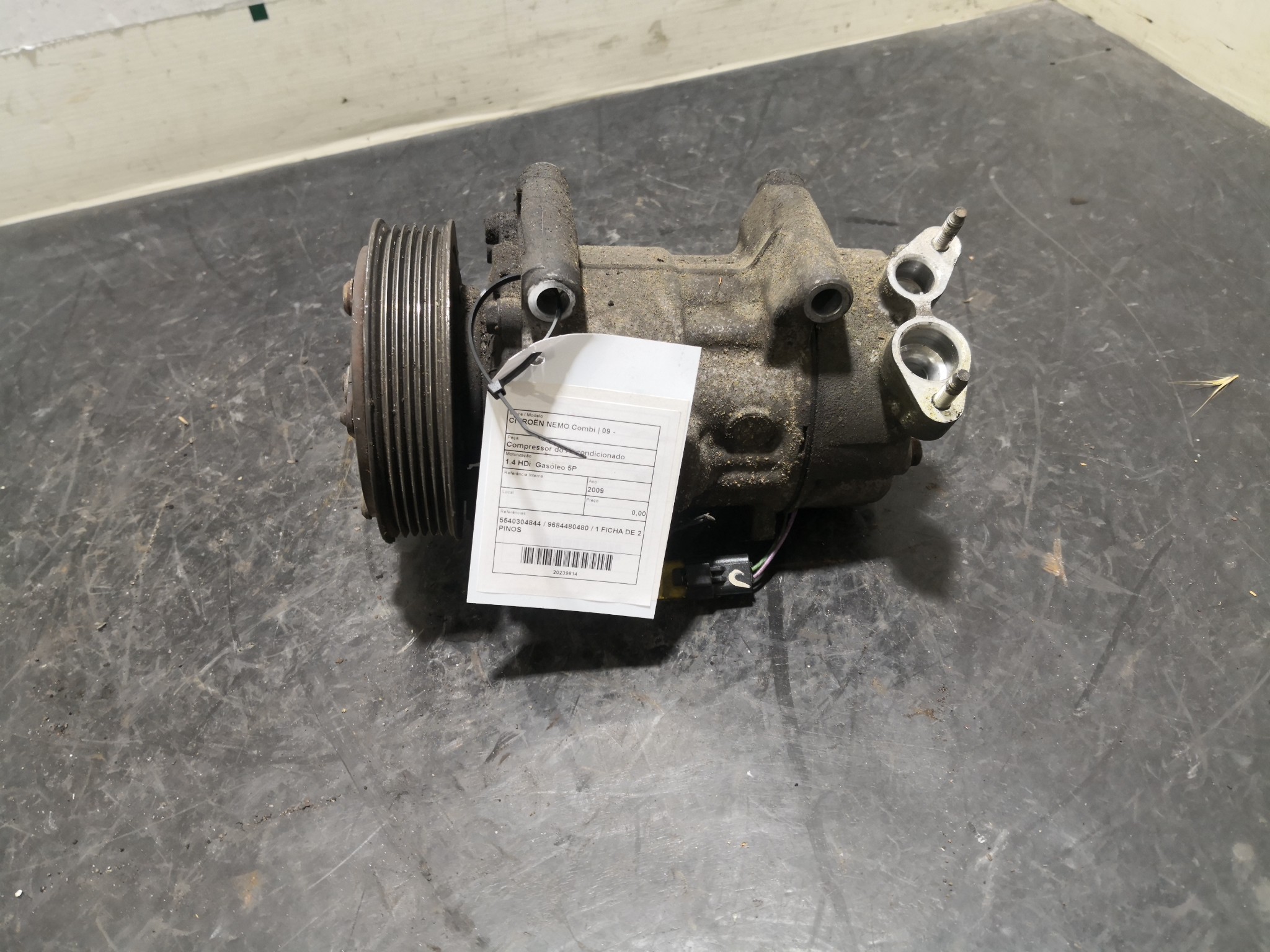 Compressor do Ar condicionado CITROEN - ID S_99813