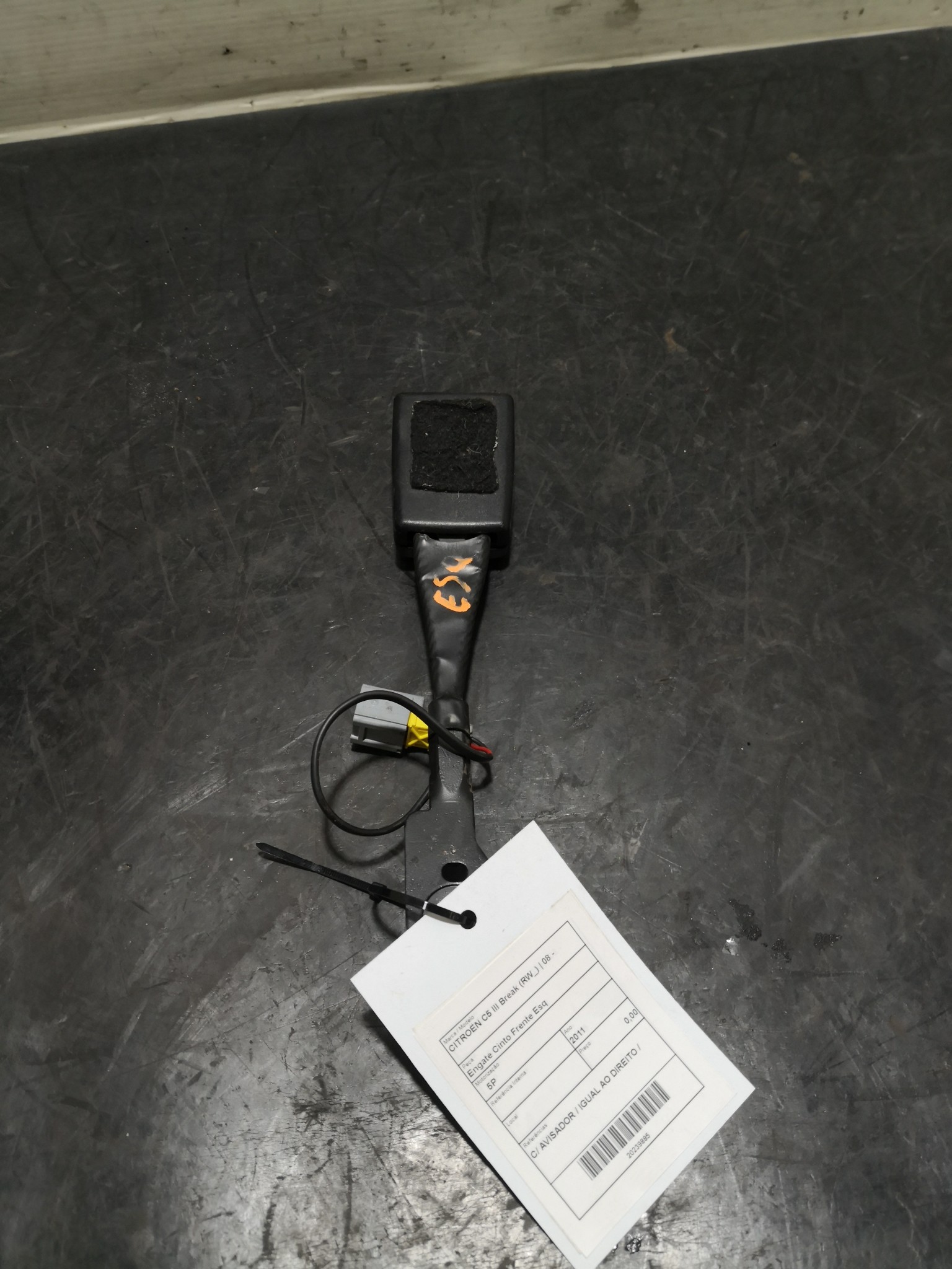 Engate Cinto Frente Esq CITROEN C5 III Break (RW_) | 08 -  Imagem-2