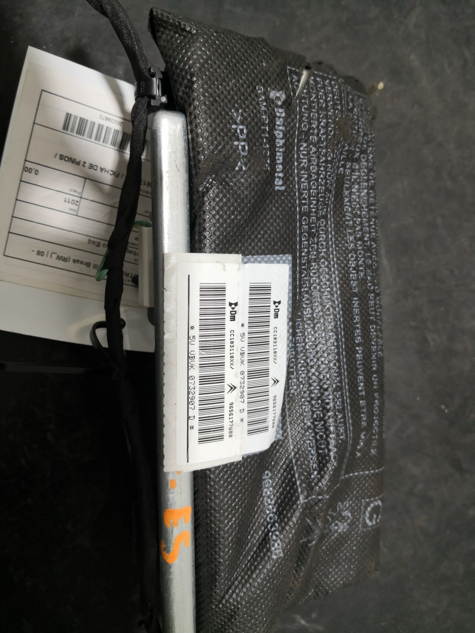 Airbag Banco Esq CITROEN C5 III Break (RW_) | 08 -  Imagem-2