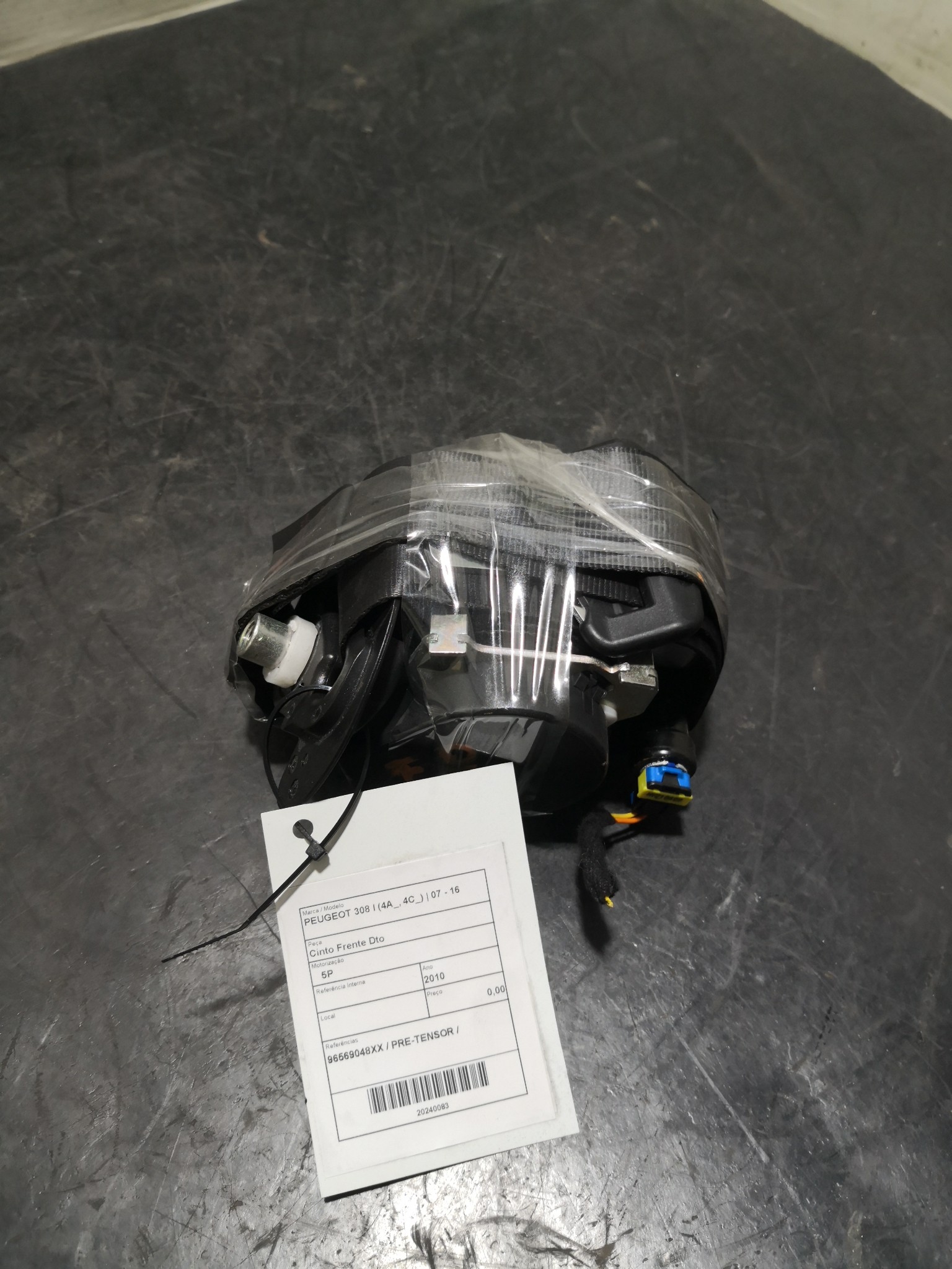 Cinto Frente Dto PEUGEOT - ID S_100082