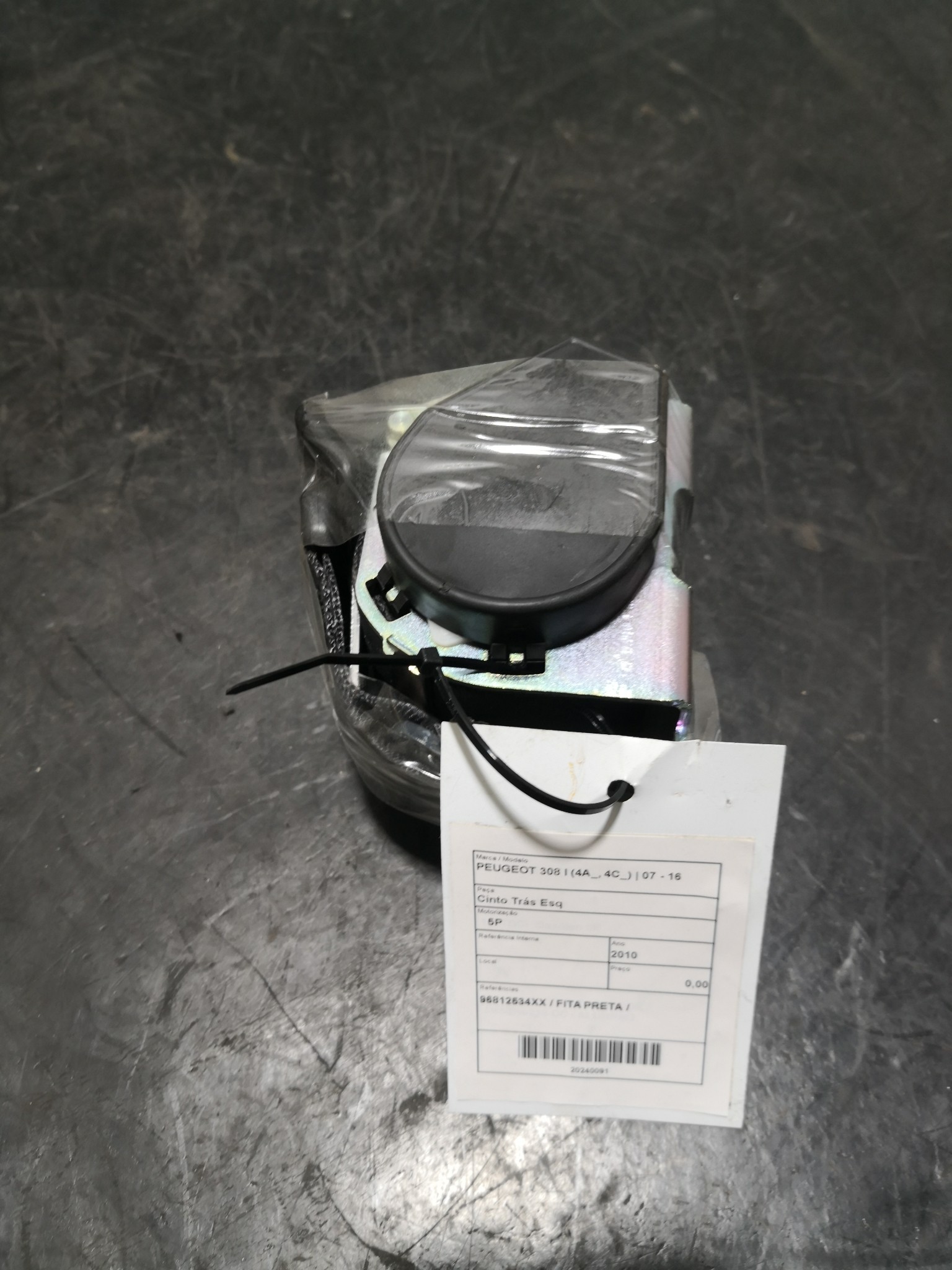 Cinto Trás Esq PEUGEOT - ID S_100090