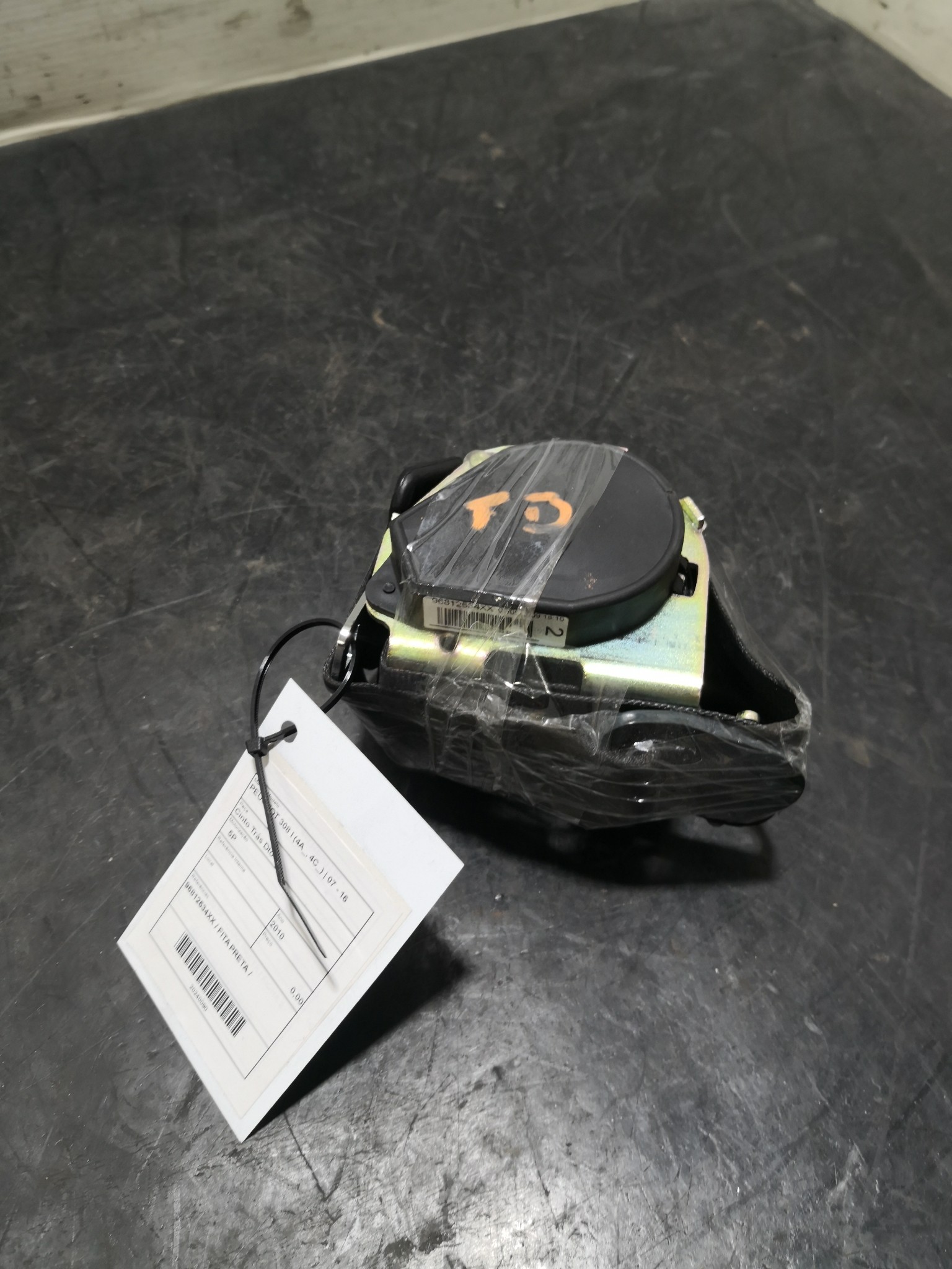 Cinto Trás Dto PEUGEOT 308 I (4A_, 4C_) | 07 - 16 Imagem-1