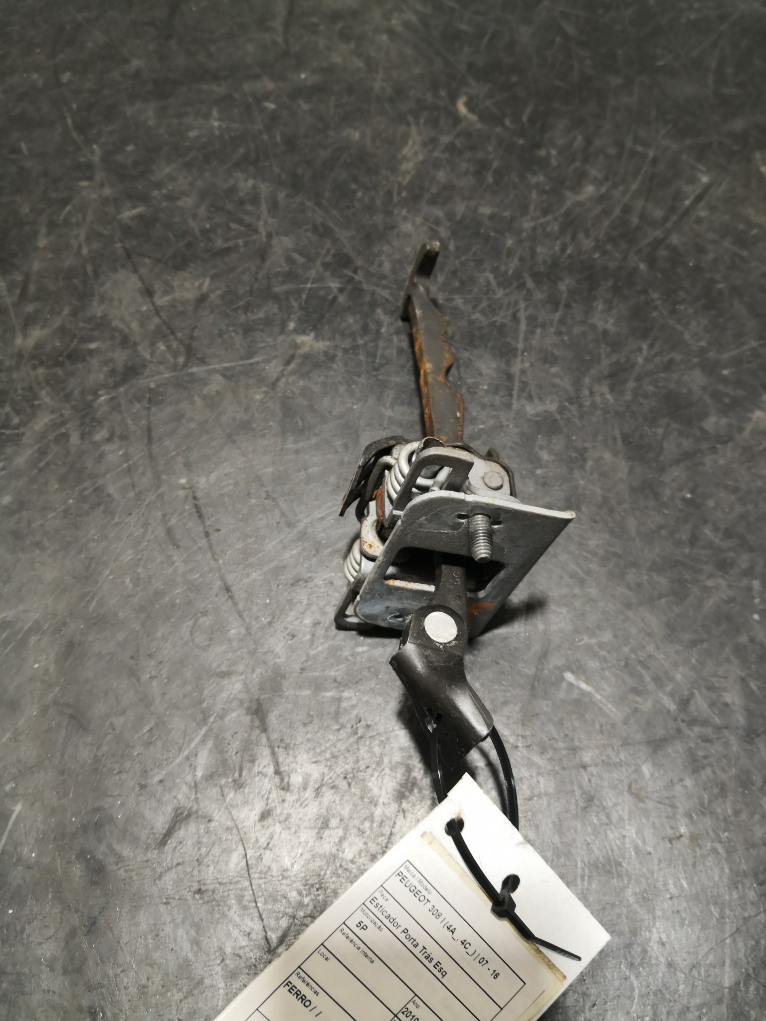 Esticador Porta Trás Esq PEUGEOT - ID S_100123