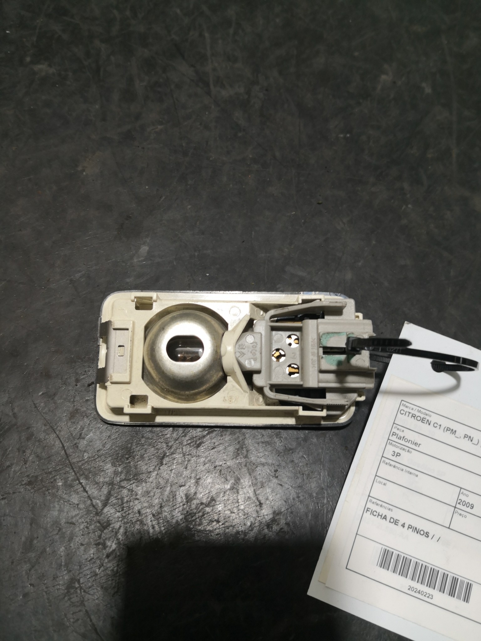 Plafonier  CITROEN - ID S_100222