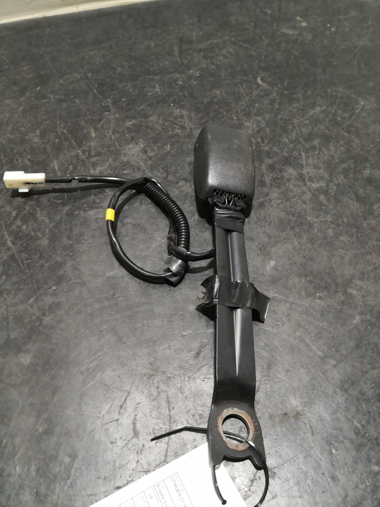 Engate Cinto Frente Esq CITROEN - ID S_100231