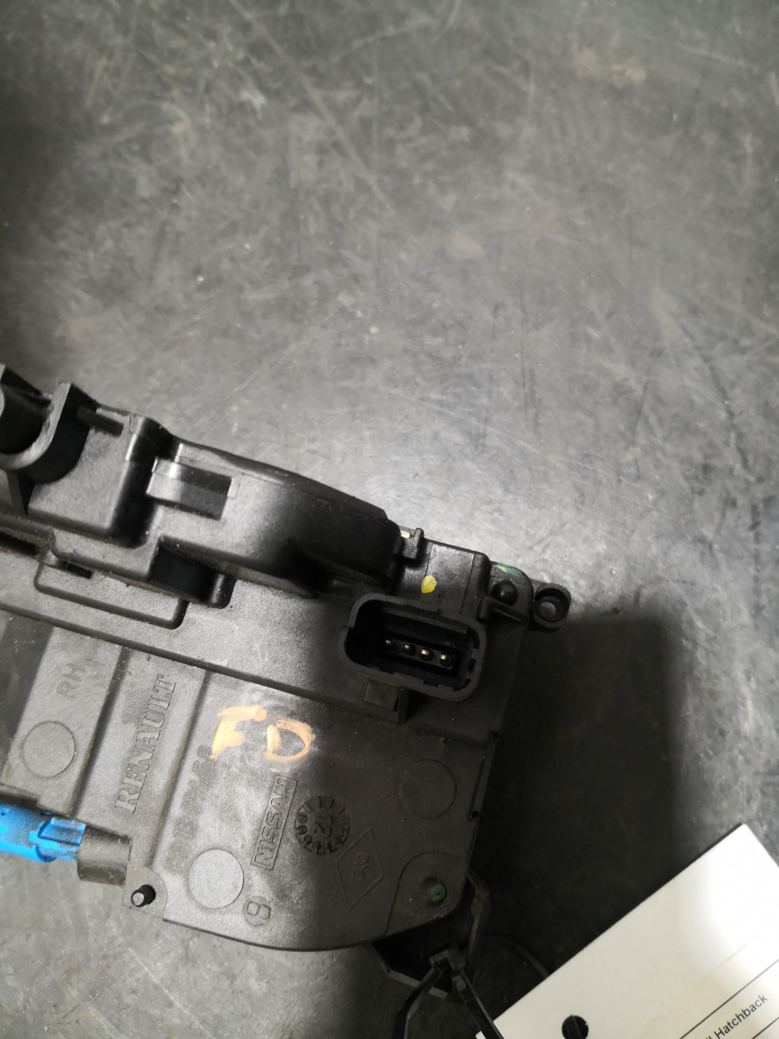 Fecho da Porta Frente Dto RENAULT MEGANE III Hatchback (BZ0/1_) | 08 -  Imagem-1