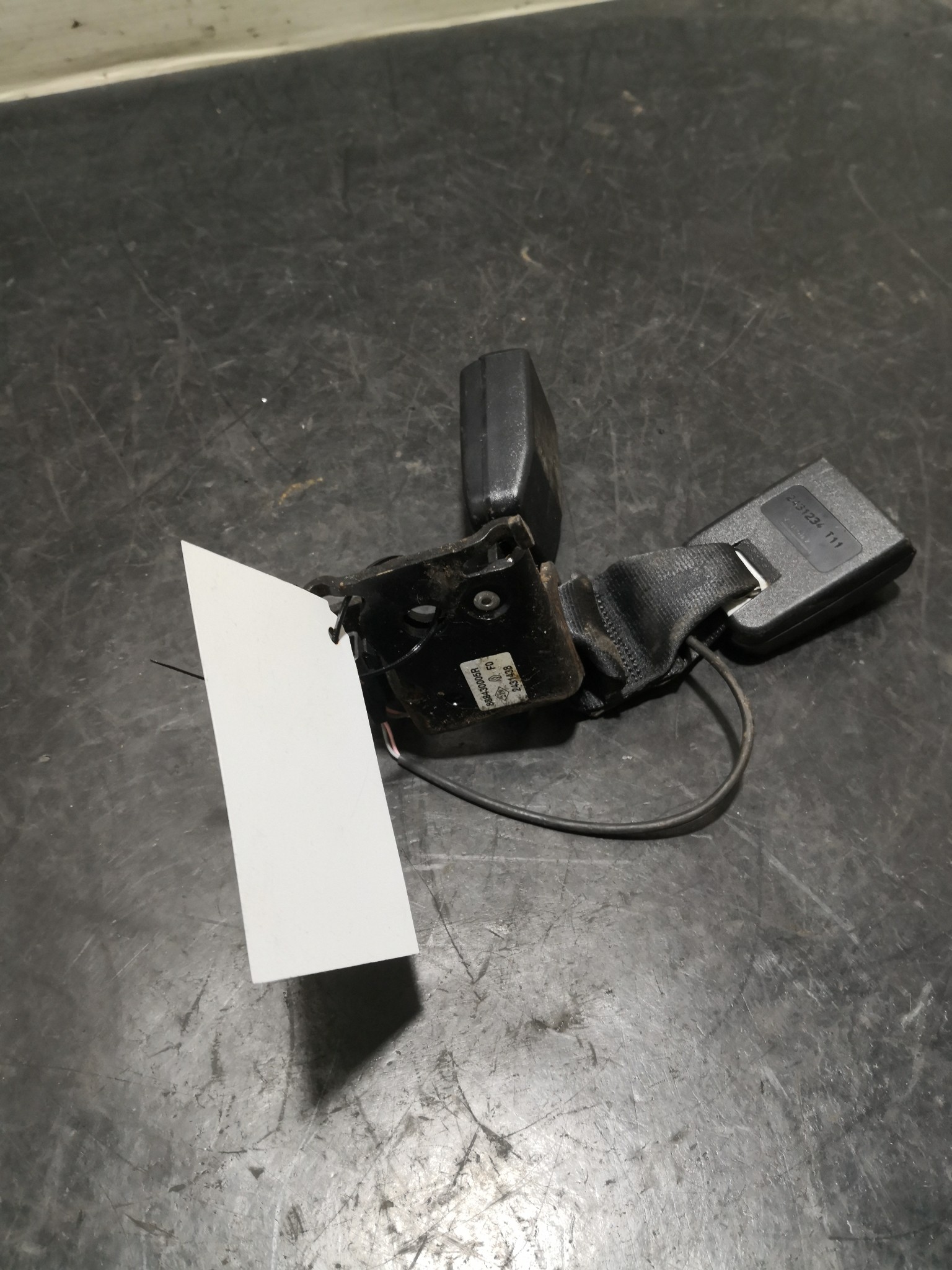 Engate Cinto Trás Dto RENAULT MEGANE III Hatchback (BZ0/1_) | 08 -  Imagem-2