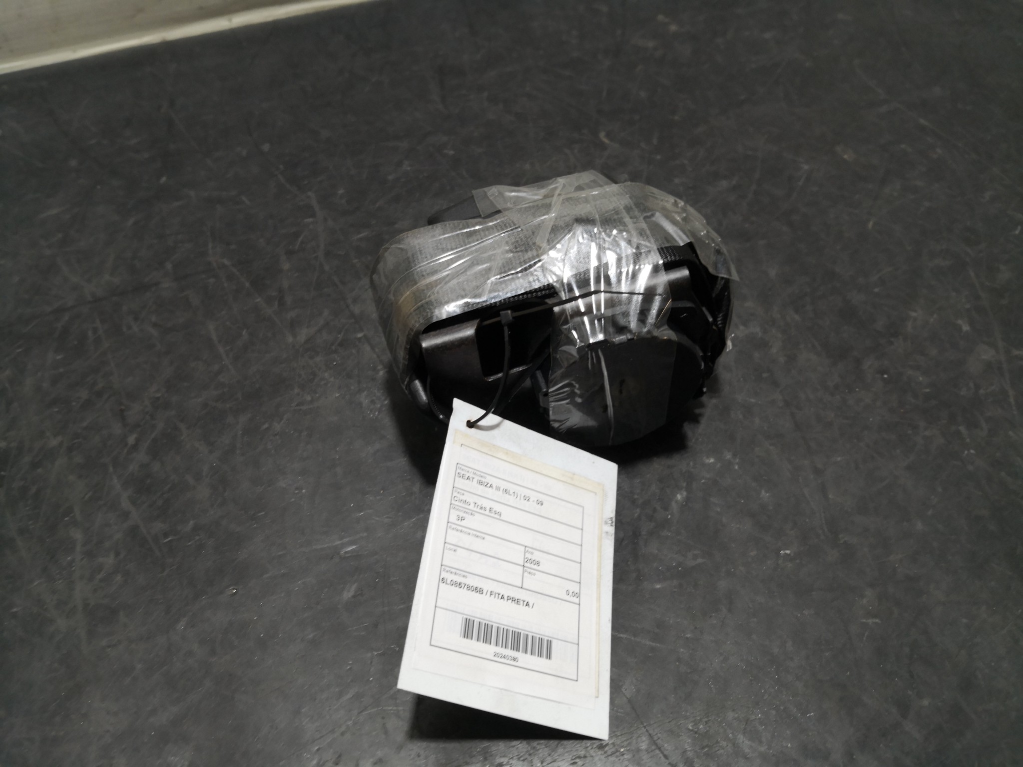 Cinto Trás Esq SEAT IBIZA III (6L1) | 02 - 09 Imagem-1