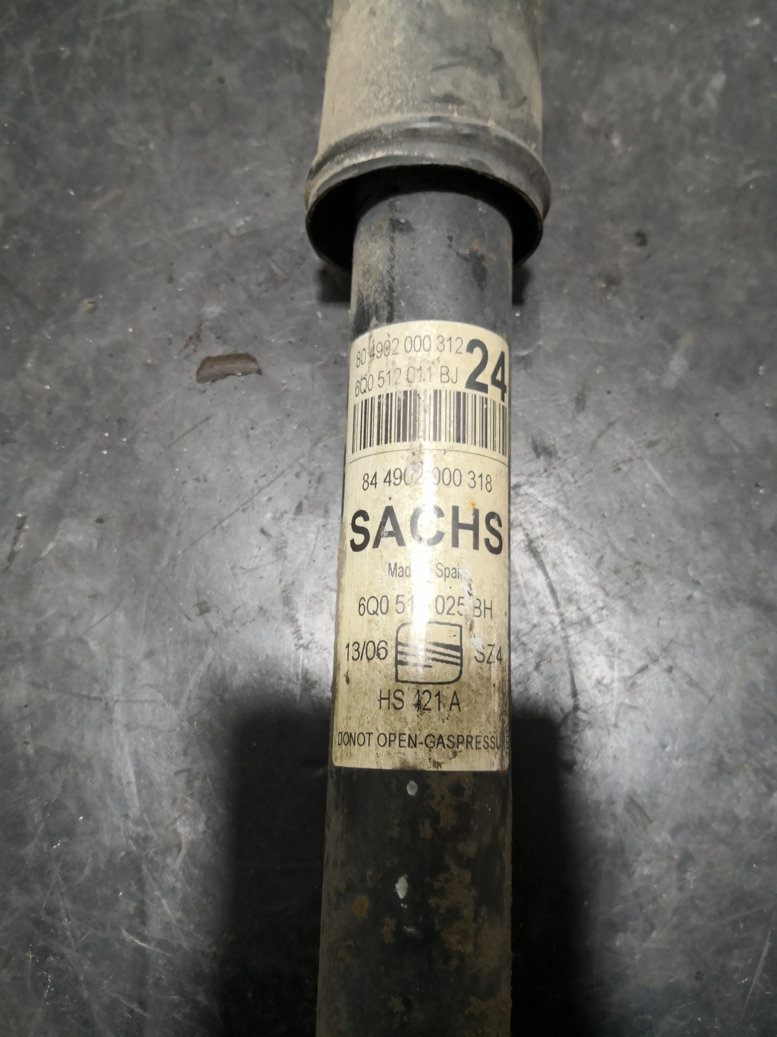 Amortecedor Trás Dto SEAT - ID S_100385