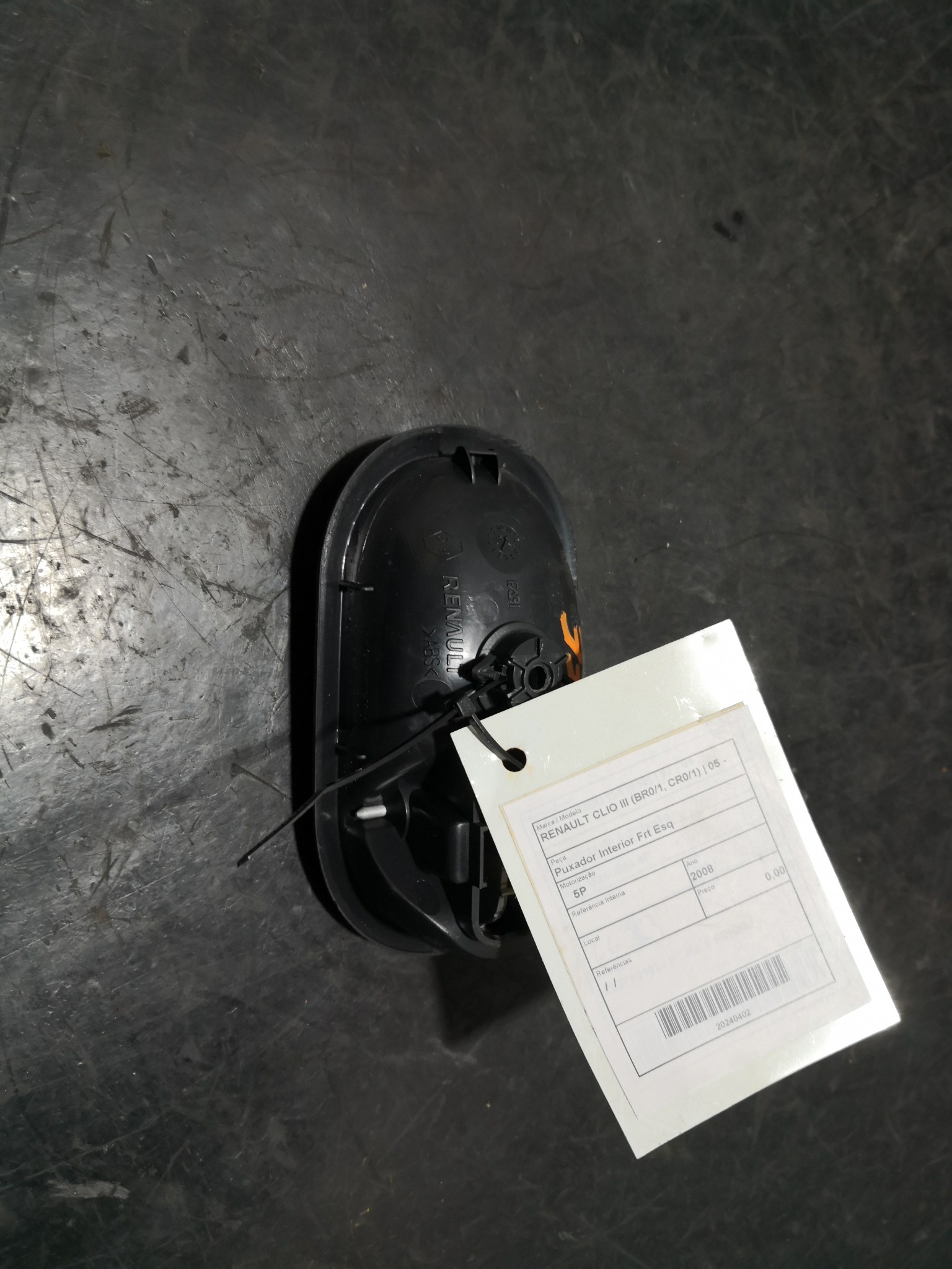 Puxador Interior Frt Esq RENAULT CLIO III (BR0/1, CR0/1) | 05 -  Imagem-1