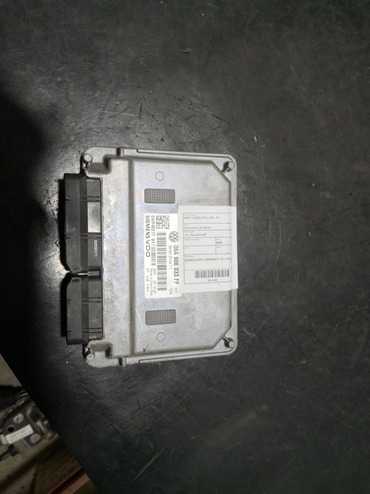 Centralina do Motor SEAT - ID S_101487