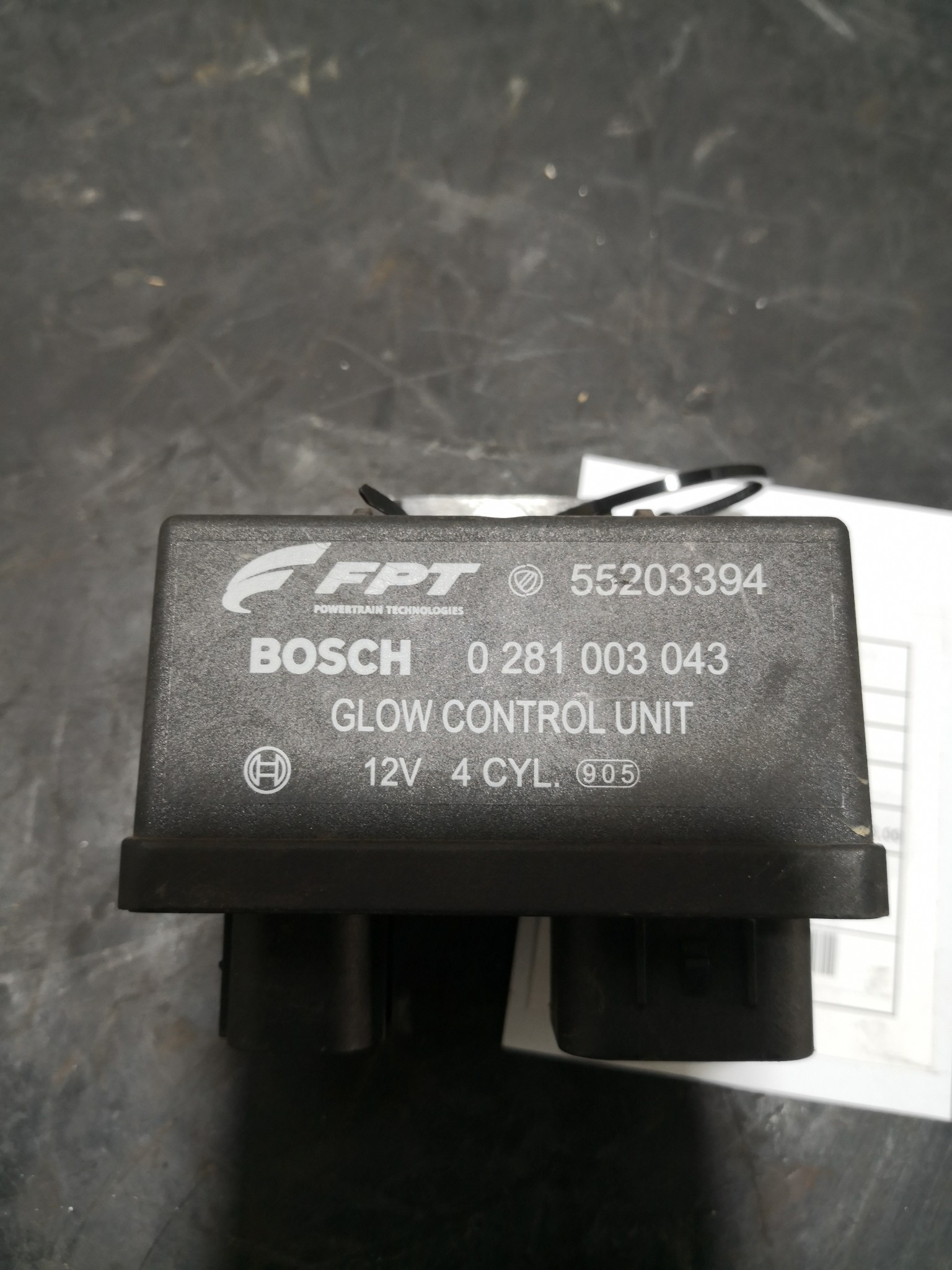 Relé de Aquecimento de Velas LANCIA - ID S_101580