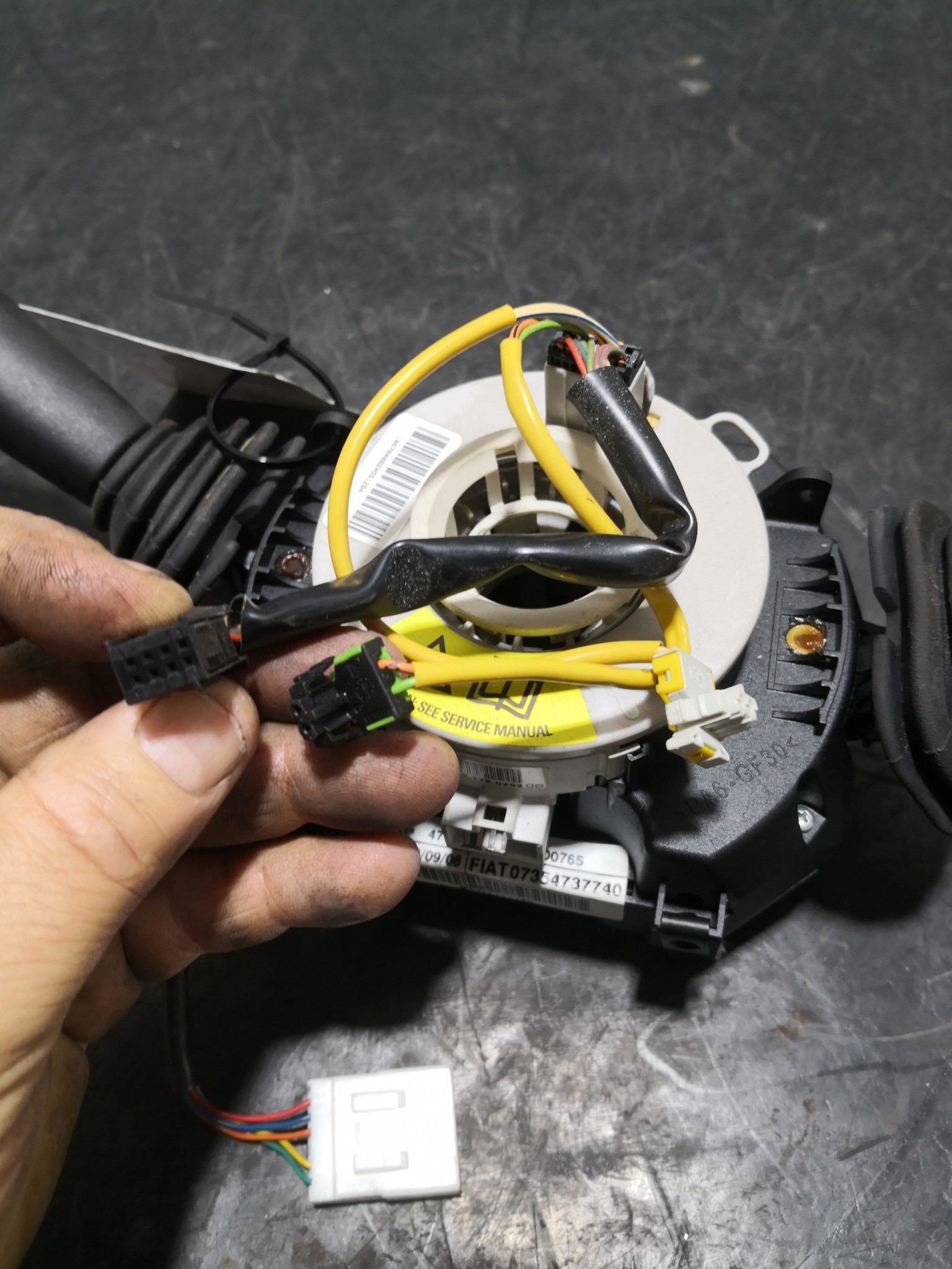 Manipulo Completo Luzes/Escovas LANCIA DELTA III (844_) | 08 - 14 Imagem-2