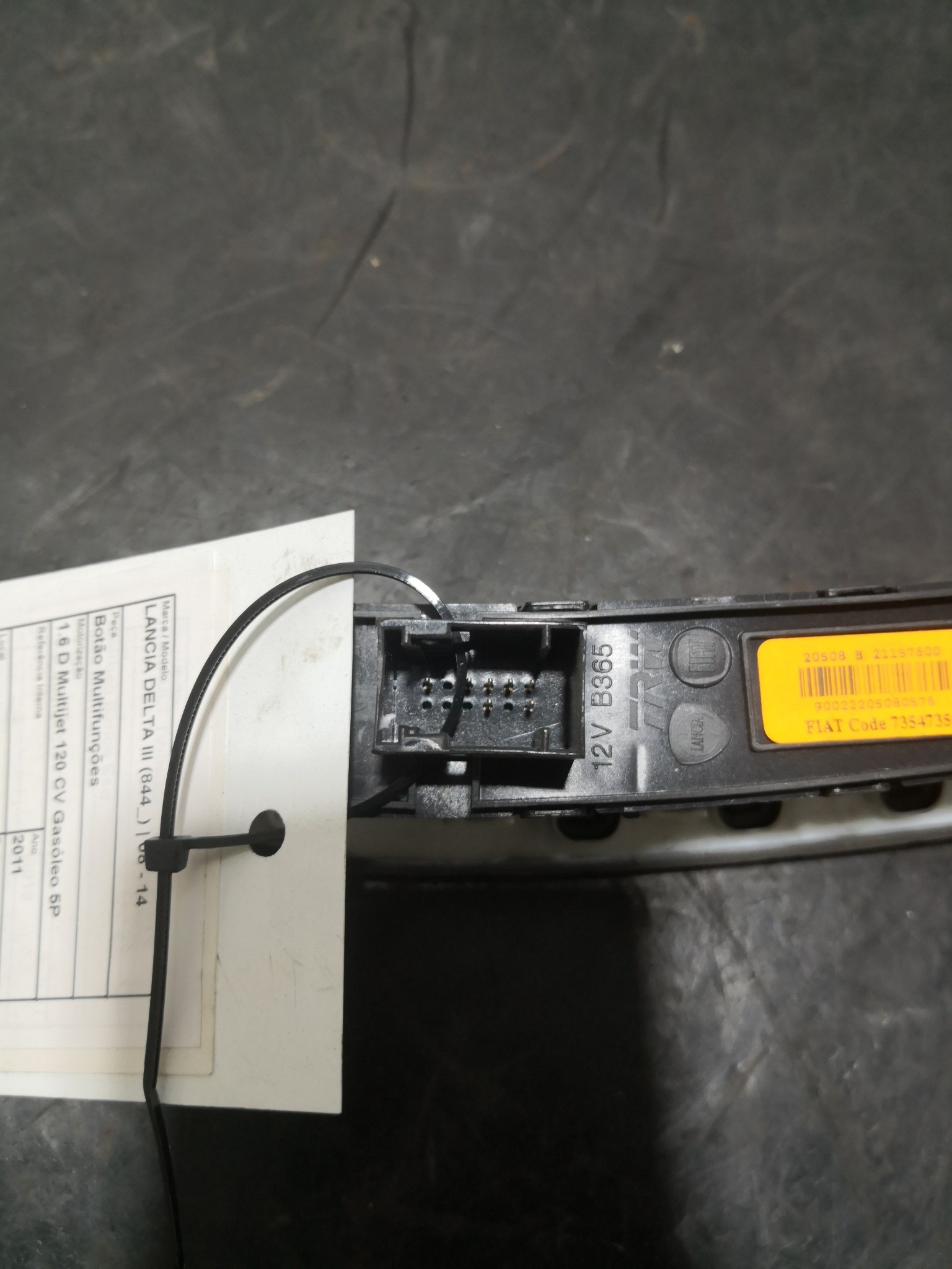 Botão Multifunções LANCIA DELTA III (844_) | 08 - 14 Imagem-1