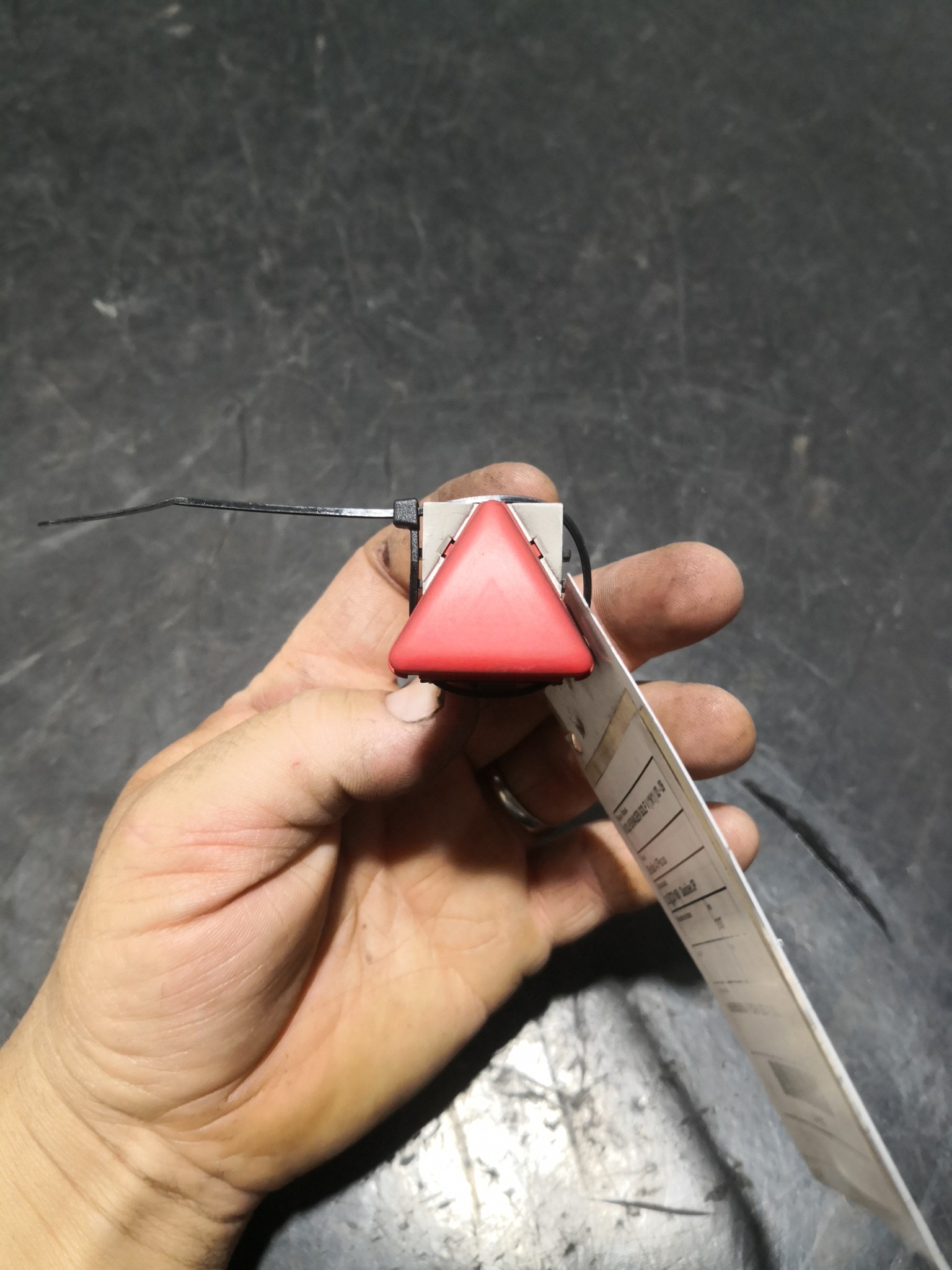 Botão 4 Piscas VOLKSWAGEN GOLF V (1K1) | 03 - 09 Imagem-1