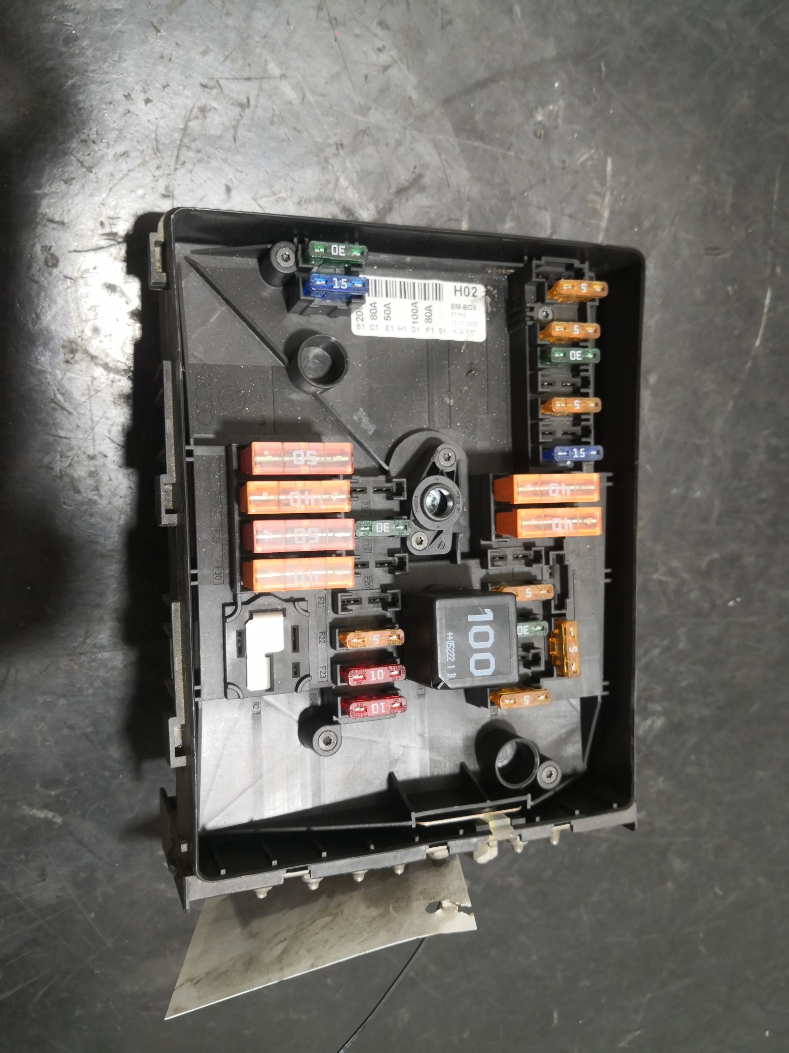 Caixa dos Fusíveis VOLKSWAGEN - ID S_101672