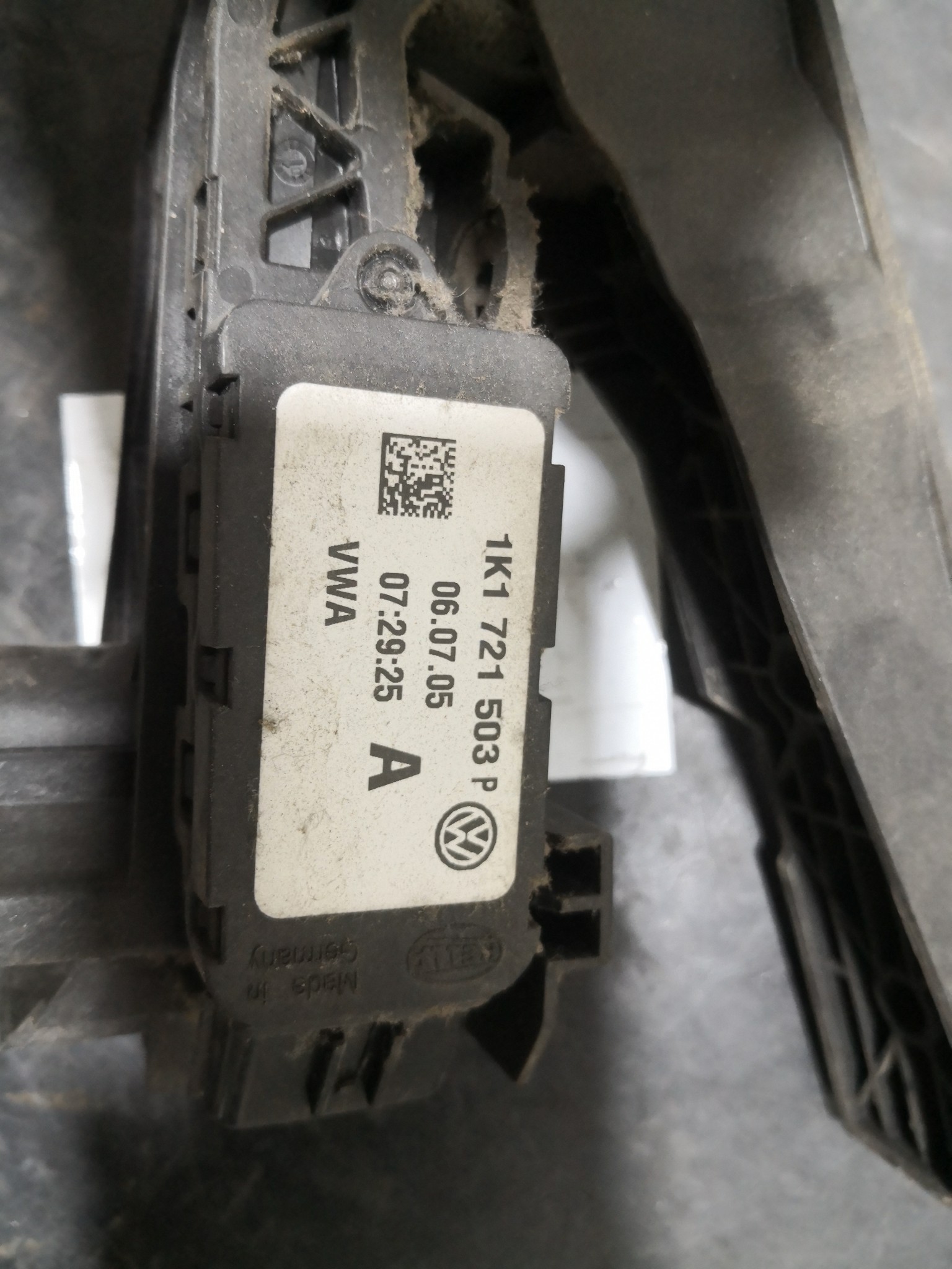 Pedal Potenciometro Acelerador VOLKSWAGEN GOLF V (1K1) | 03 - 09 Imagem-1