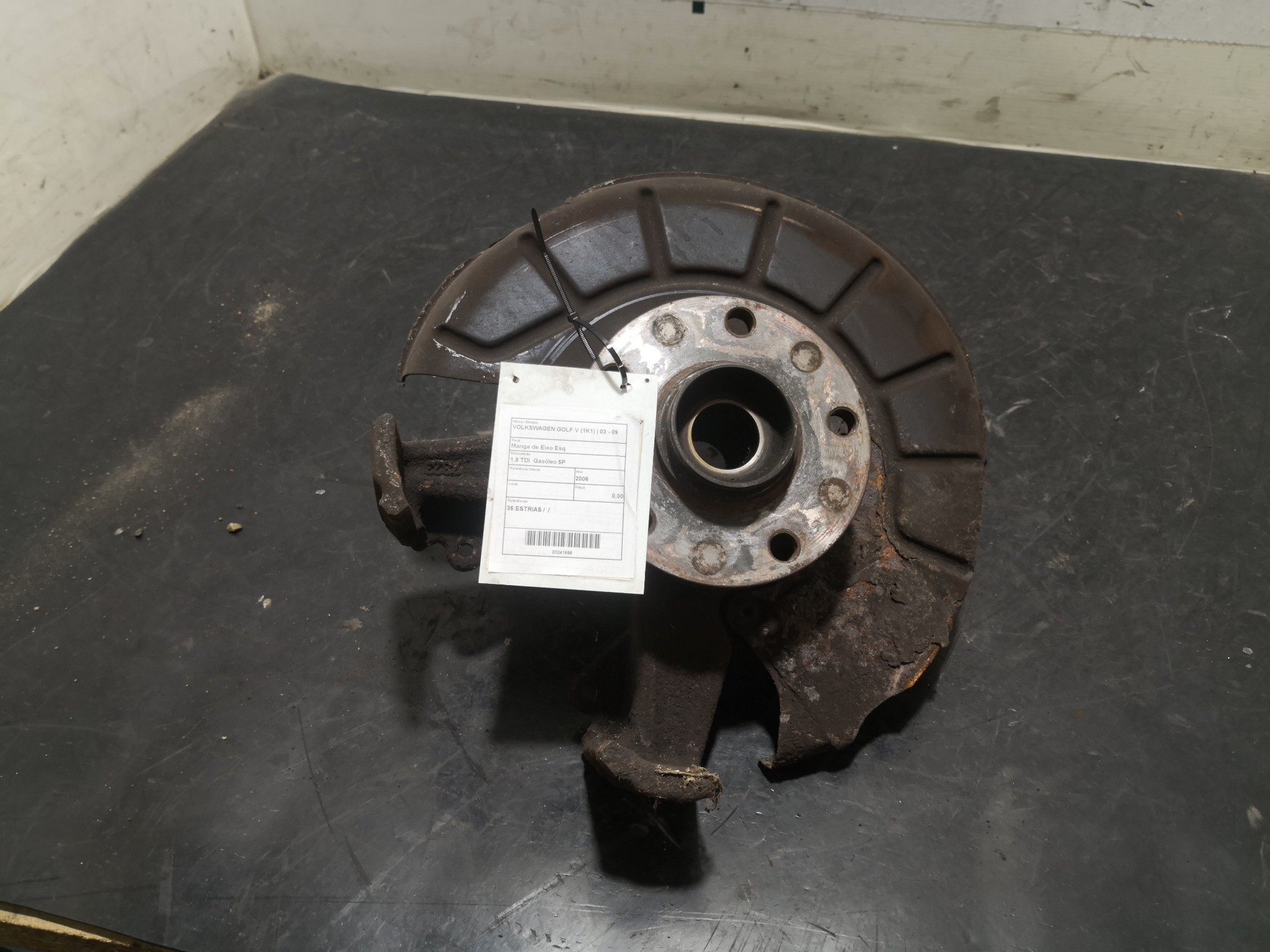 Manga de Eixo Esq VOLKSWAGEN - ID S_101698