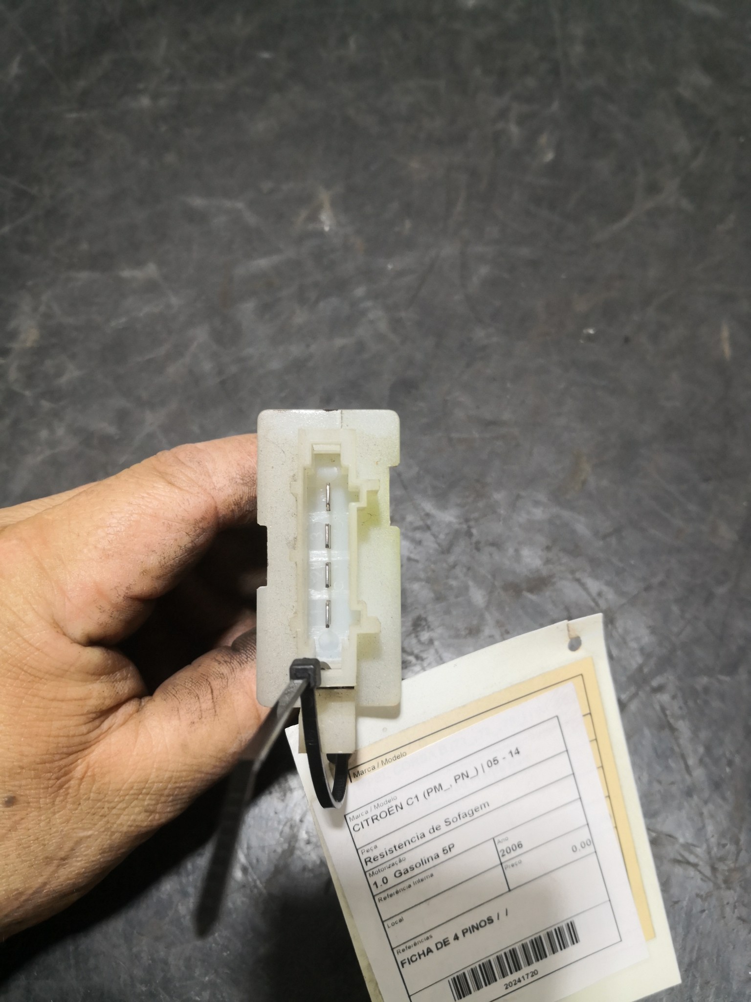 Resistencia de Sofagem CITROEN C1 (PM_, PN_) | 05 - 14 Imagem-1