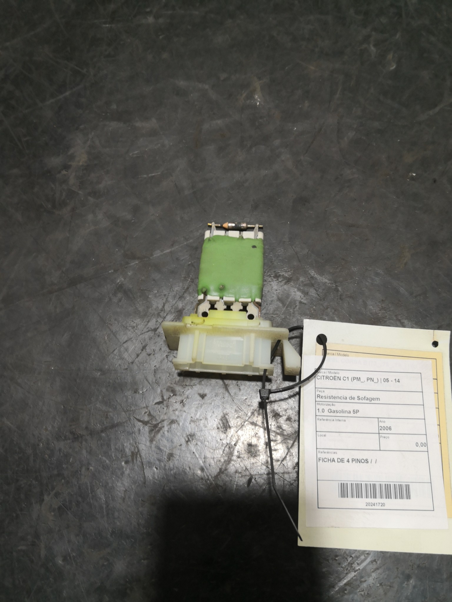 Resistencia de Sofagem CITROEN C1 (PM_, PN_) | 05 - 14 Imagem-2