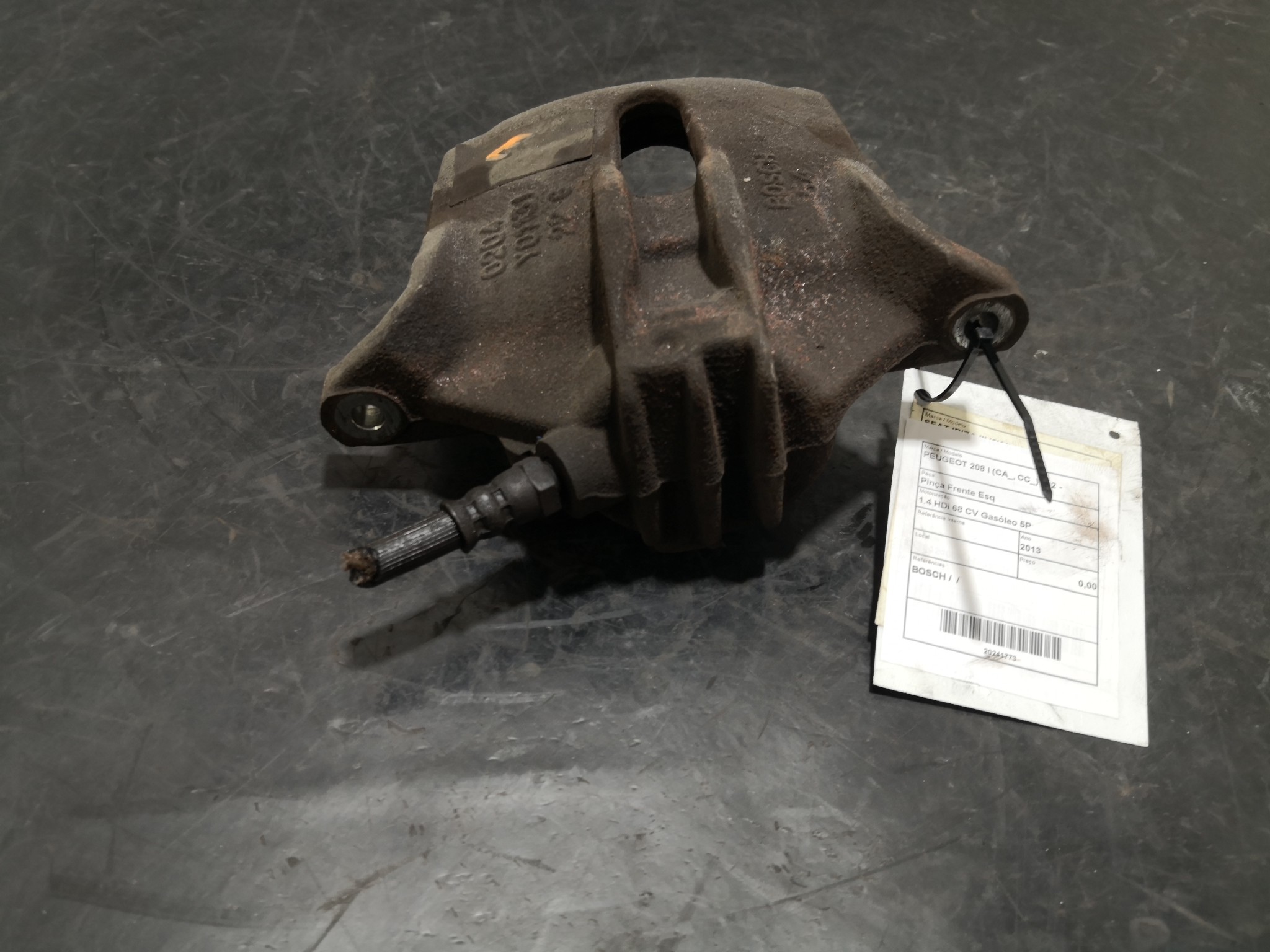 Pinça Frente Esq PEUGEOT 208 I (CA_, CC_) | 12 -  Imagem-1