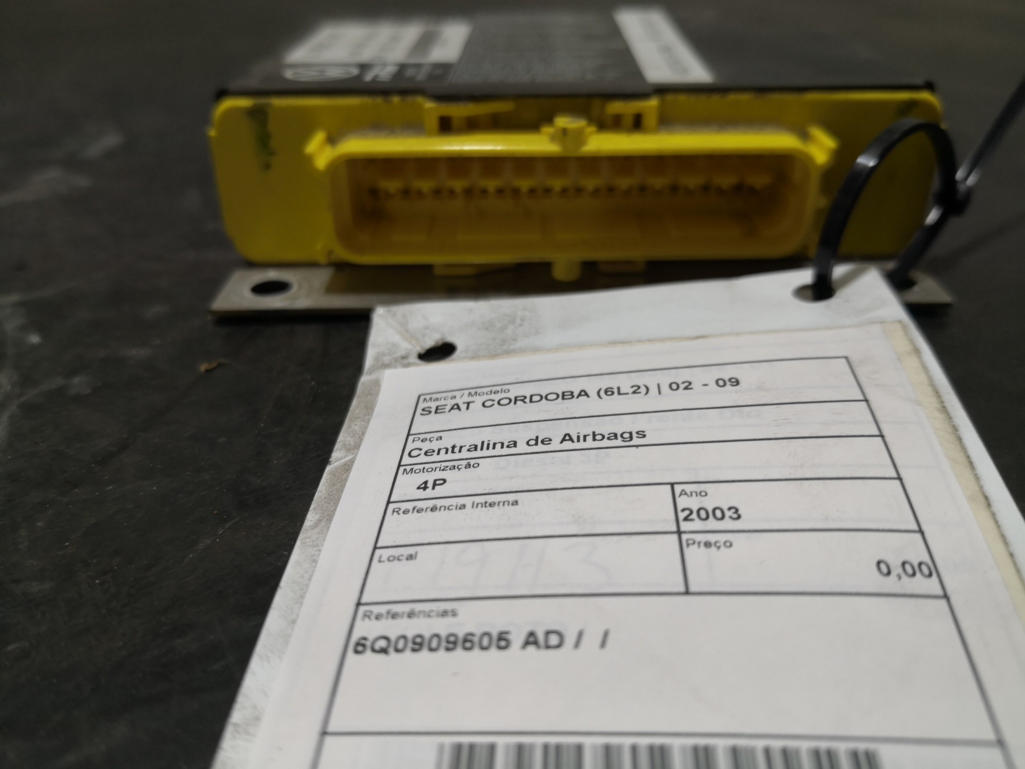 Centralina de Airbags SEAT CORDOBA (6L2) | 02 - 09 Imagem-1