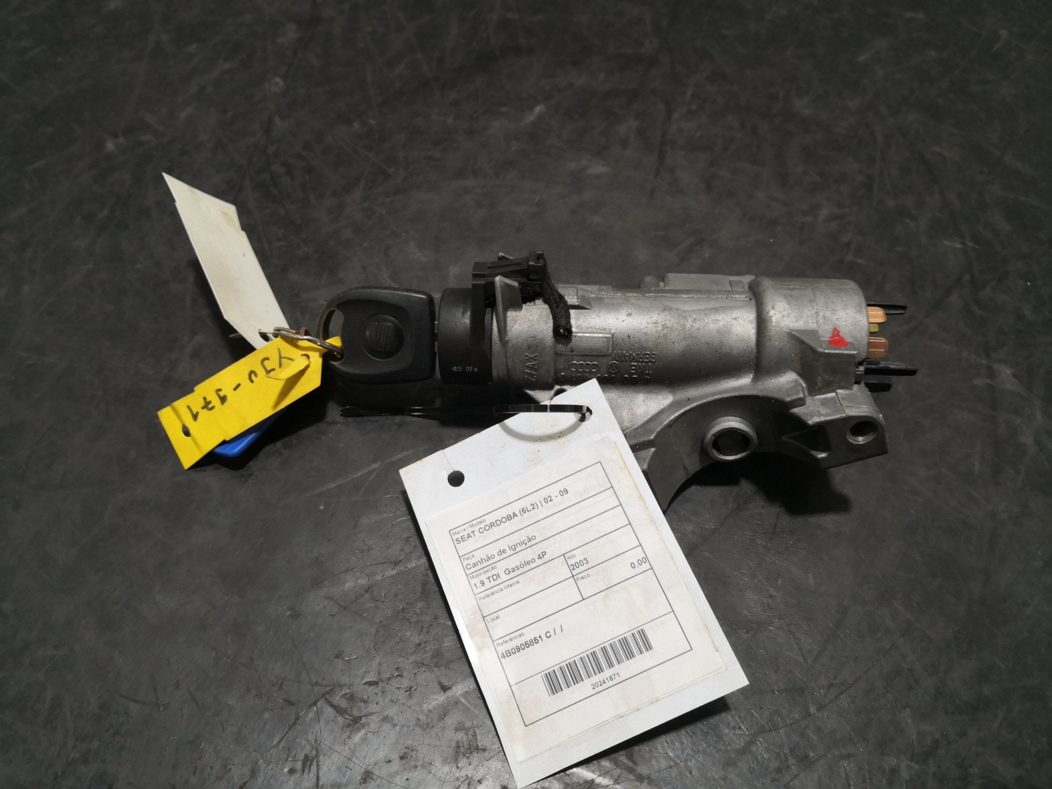 Canhão de Ignição SEAT - ID S_101870