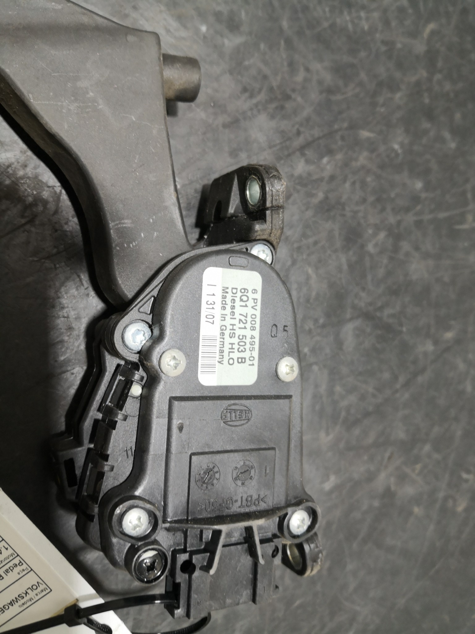 Pedal Potenciometro Acelerador VOLKSWAGEN POLO (9N_) | 01 - 14 Imagem-2