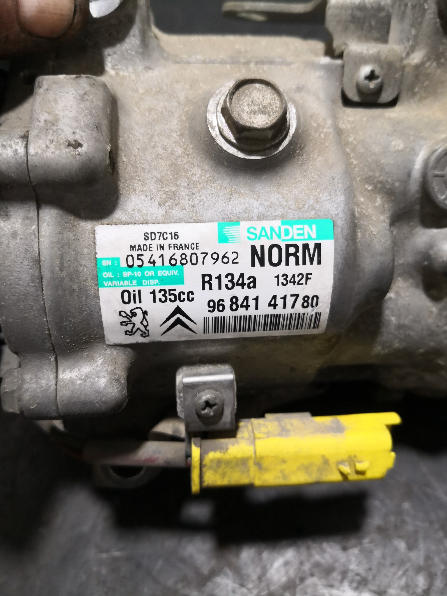 Compressor do Ar condicionado PEUGEOT - ID S_101934