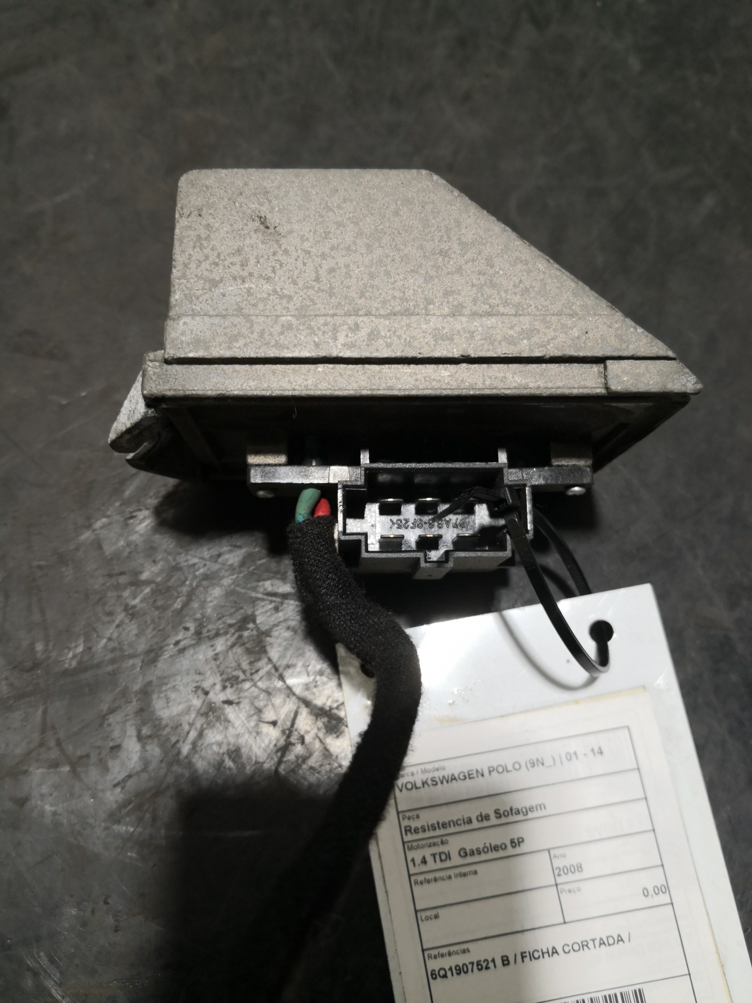 Resistencia de Sofagem VOLKSWAGEN POLO (9N_) | 01 - 14 Imagem-1