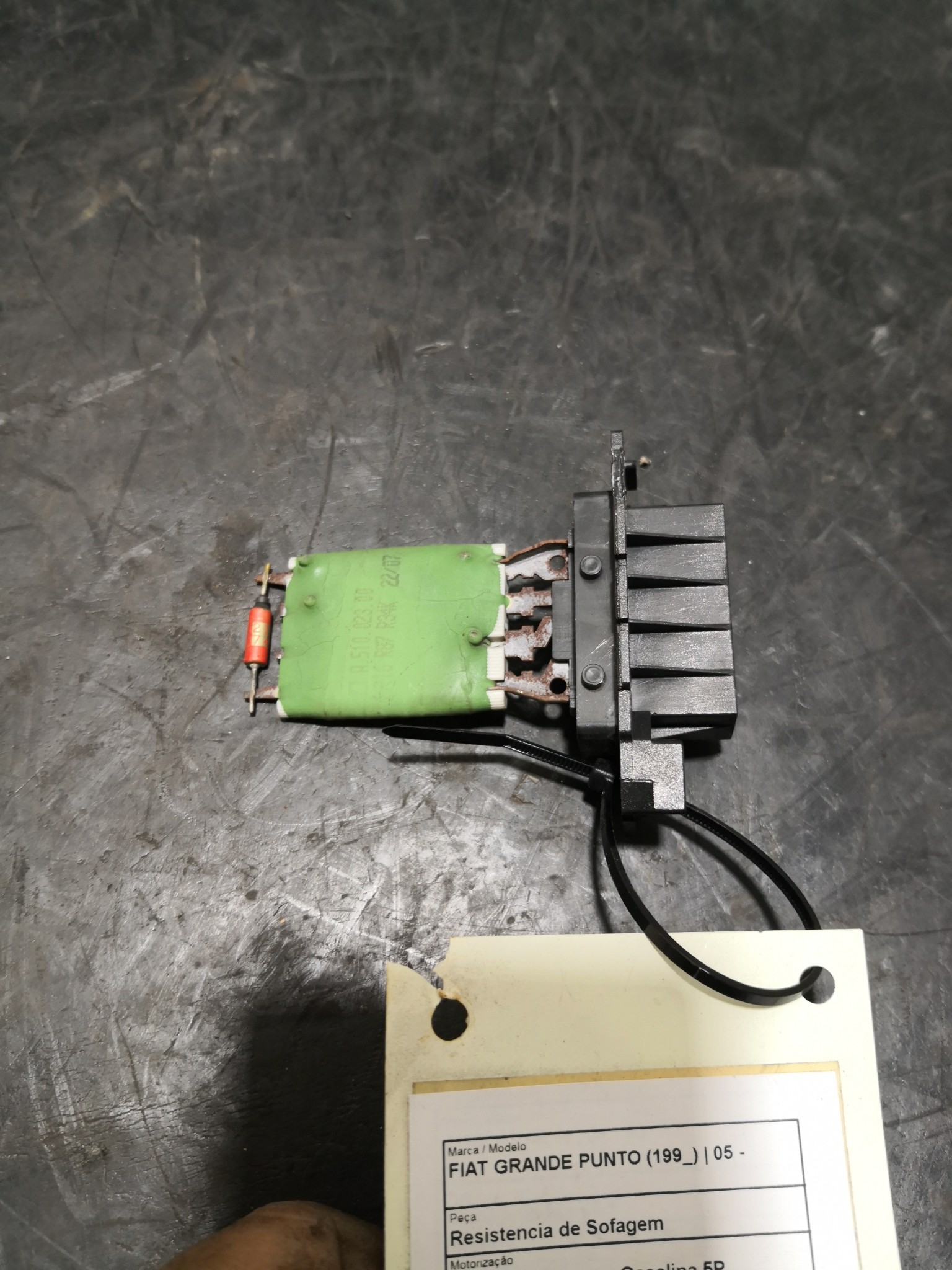 Resistencia de Sofagem FIAT - ID S_102012