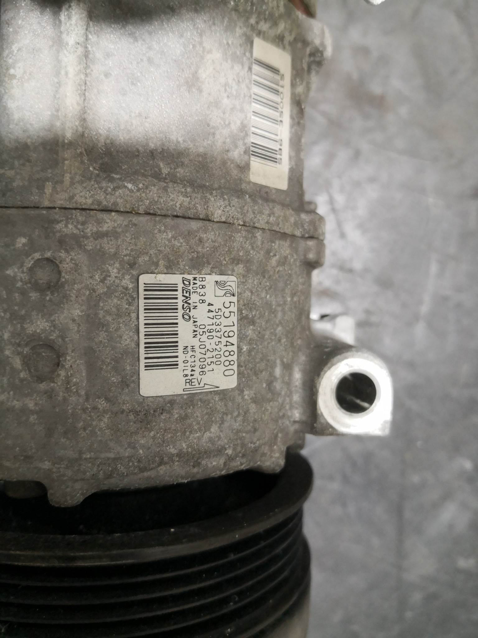 Compressor do Ar condicionado FIAT GRANDE PUNTO (199_) | 05 -  Imagem-2