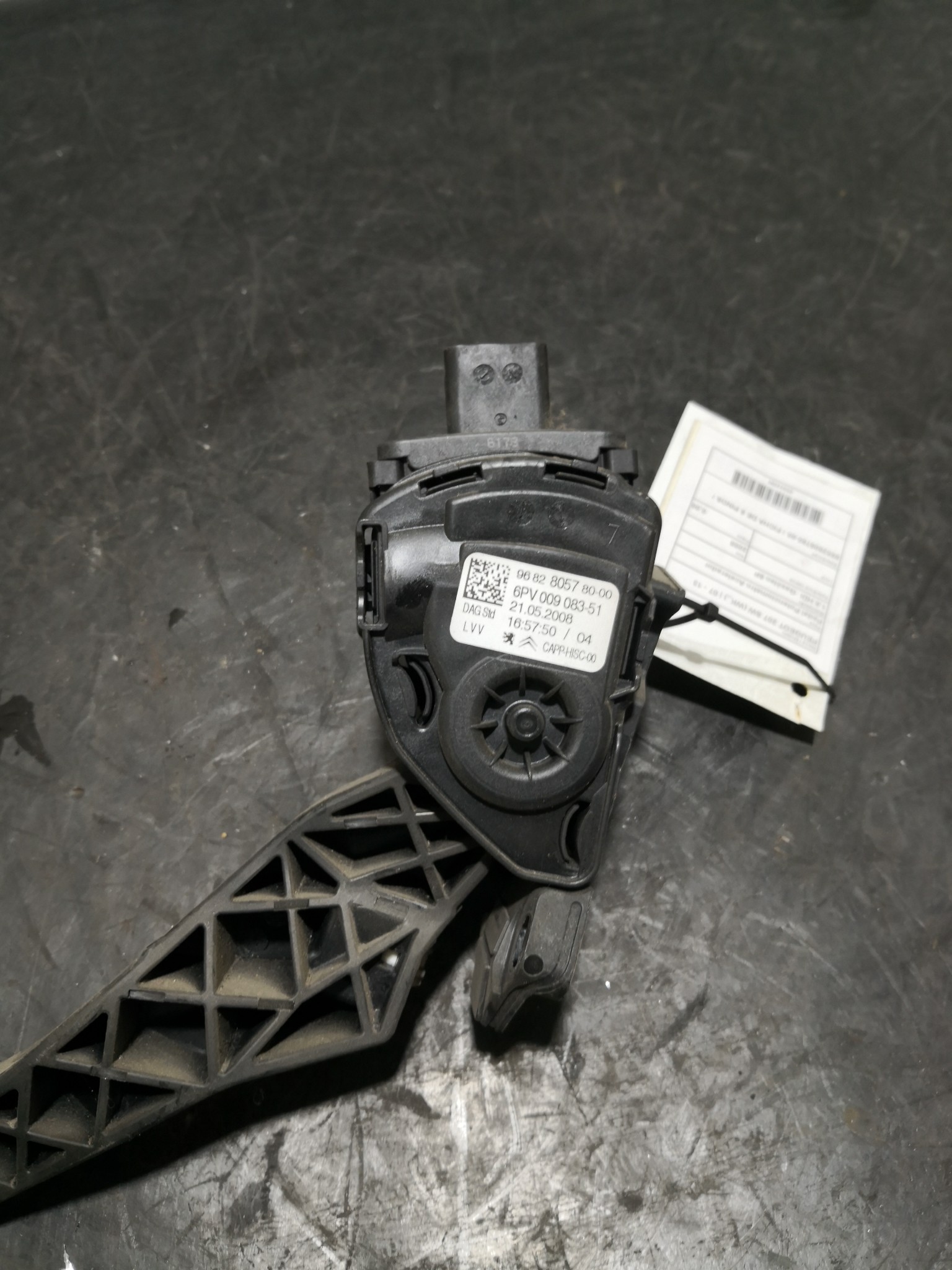 Pedal Potenciometro Acelerador PEUGEOT 207 SW (WK_) | 07 - 13 Imagem-1