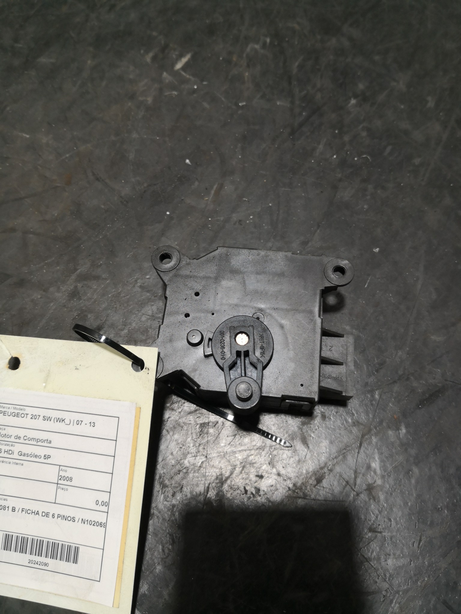 Motor de Comporta PEUGEOT - ID S_102089