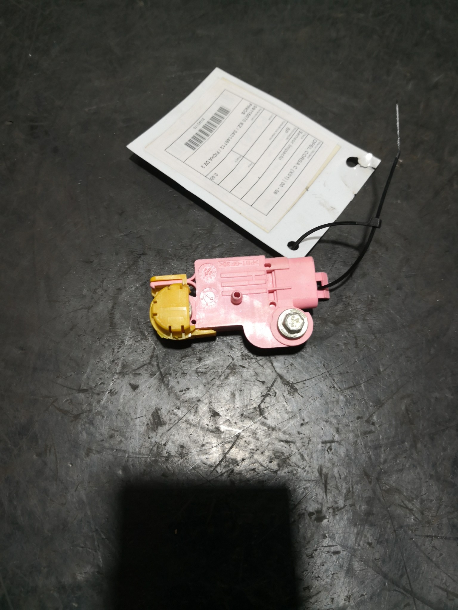 Sensor Impacto OPEL CORSA C (X01) | 00 - 09 Imagem-2