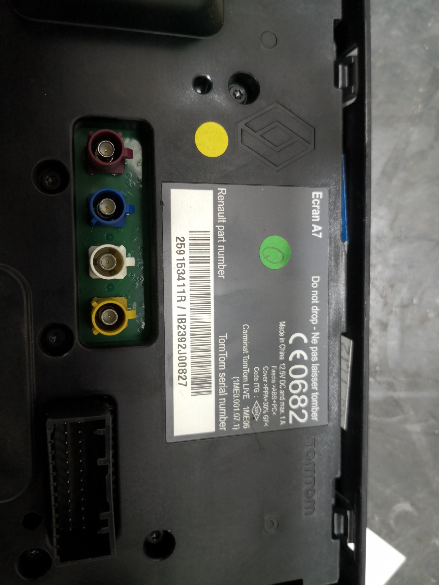 Display GPS RENAULT MEGANE III Hatchback (BZ0/1_) | 08 -  Imagem-3