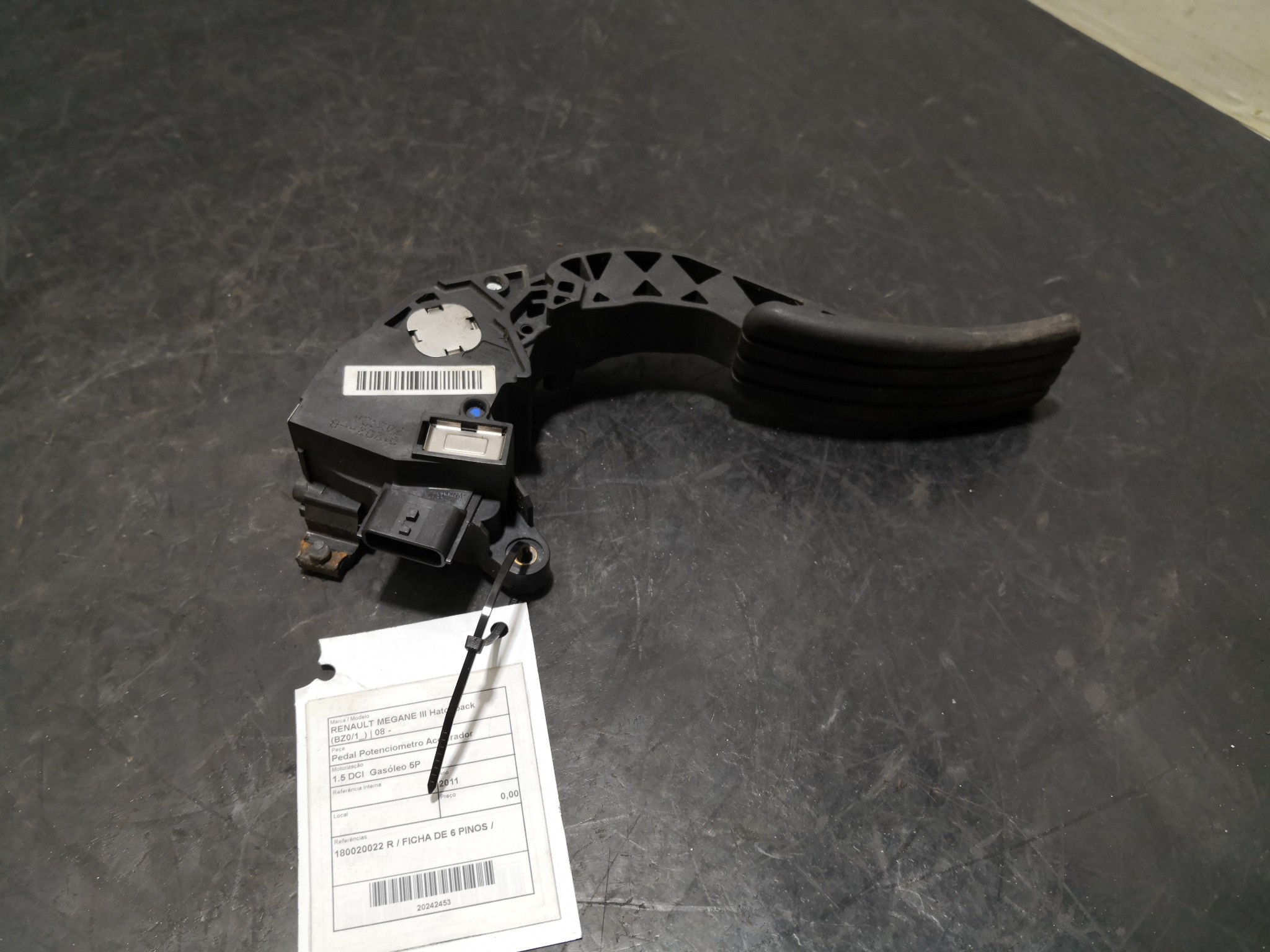 Pedal Potenciometro Acelerador RENAULT - ID S_102452