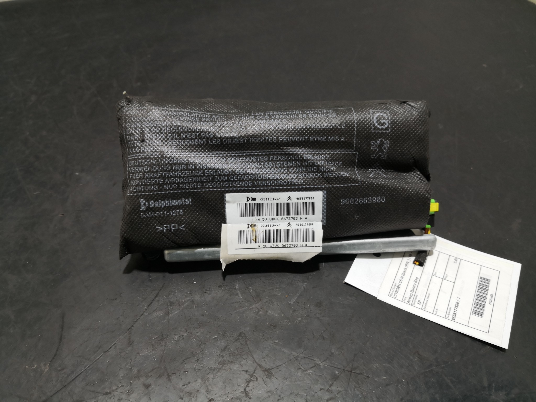 Airbag Banco Esq CITROEN C5 III Break (RW_) | 08 -  Imagem-1