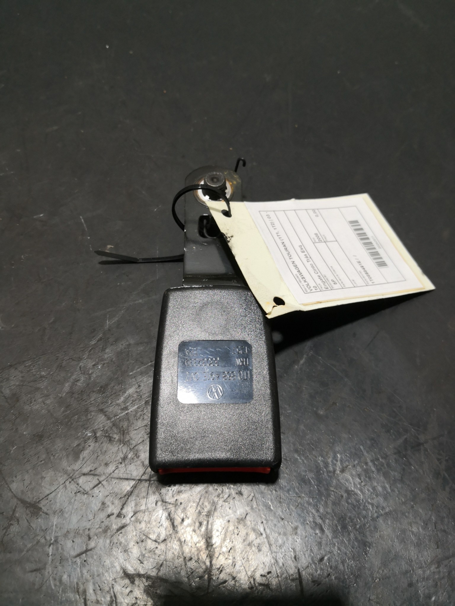 Engate Cinto Trás Esq VOLKSWAGEN TOURAN (1T1, 1T2) | 03 - 10 Imagem-2