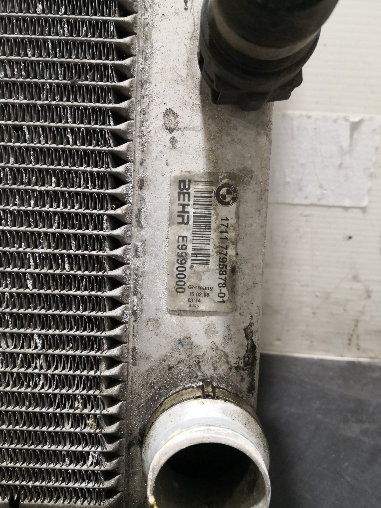 Radiador da água BMW 5 (E60) | 01 - 10 Imagem-1