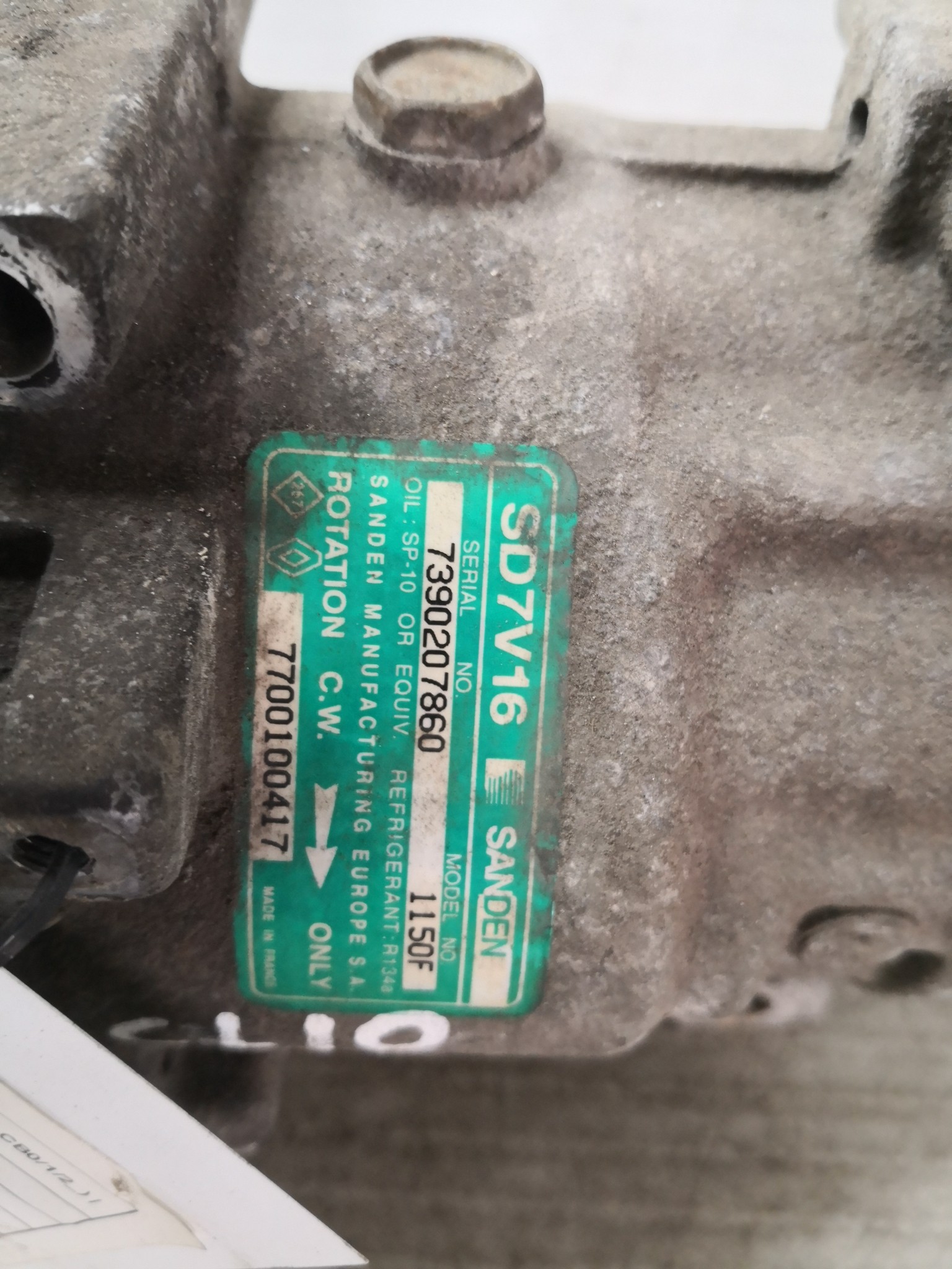 Compressor do Ar condicionado RENAULT - ID S_67518